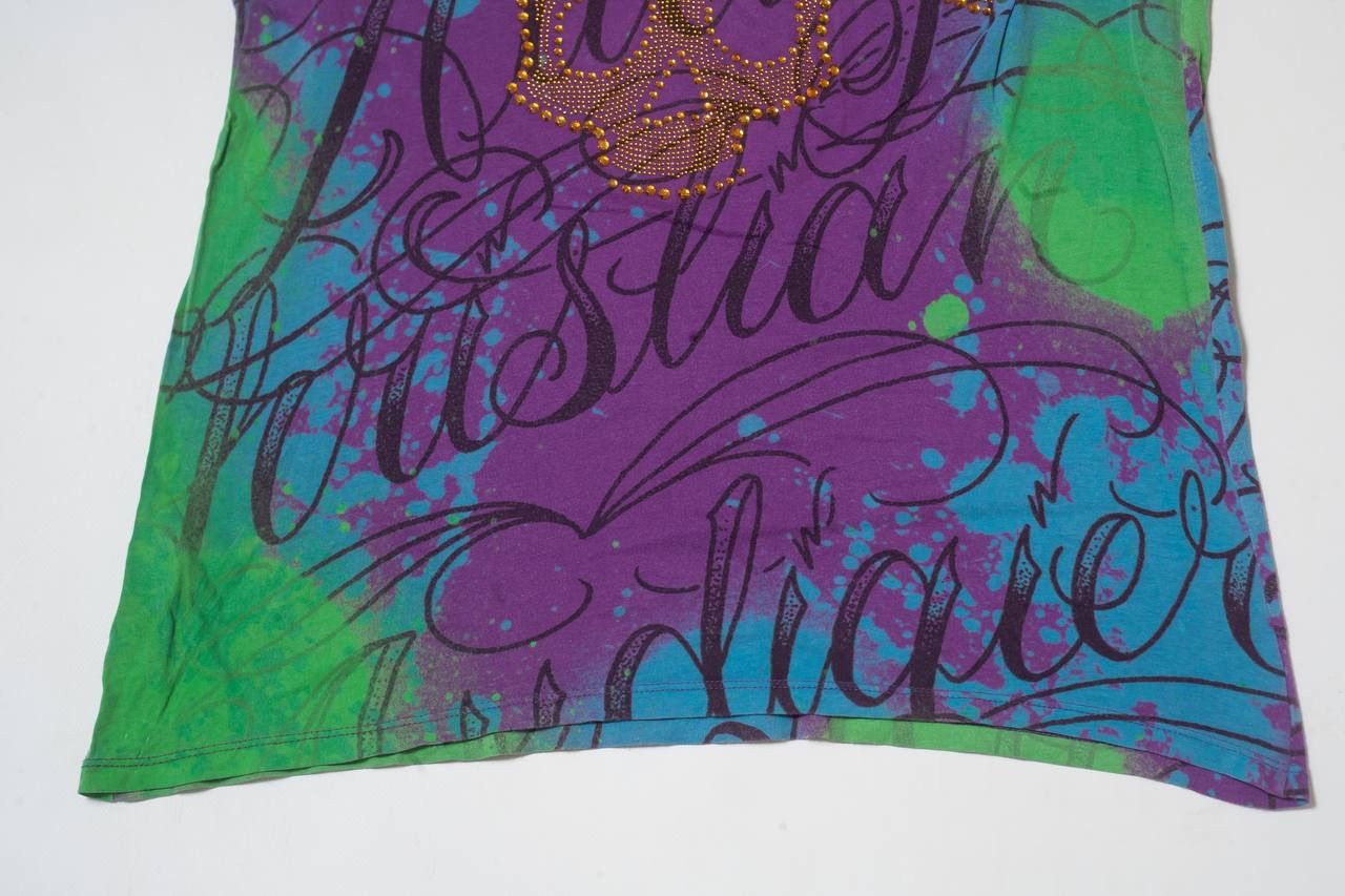 Christian Audigier Christian Audigier Heart Breaker Vintage Full-Print t-shirt Size US L / EU 52-54 / 3 - 12 Thumbnail