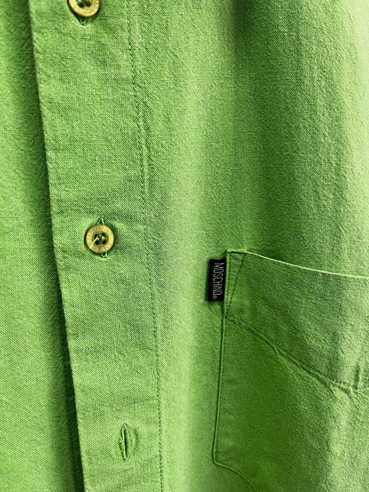 Moschino × Vintage Moschino vintage shirt 90s Size US L / EU 52-54 / 3 - 3 Thumbnail