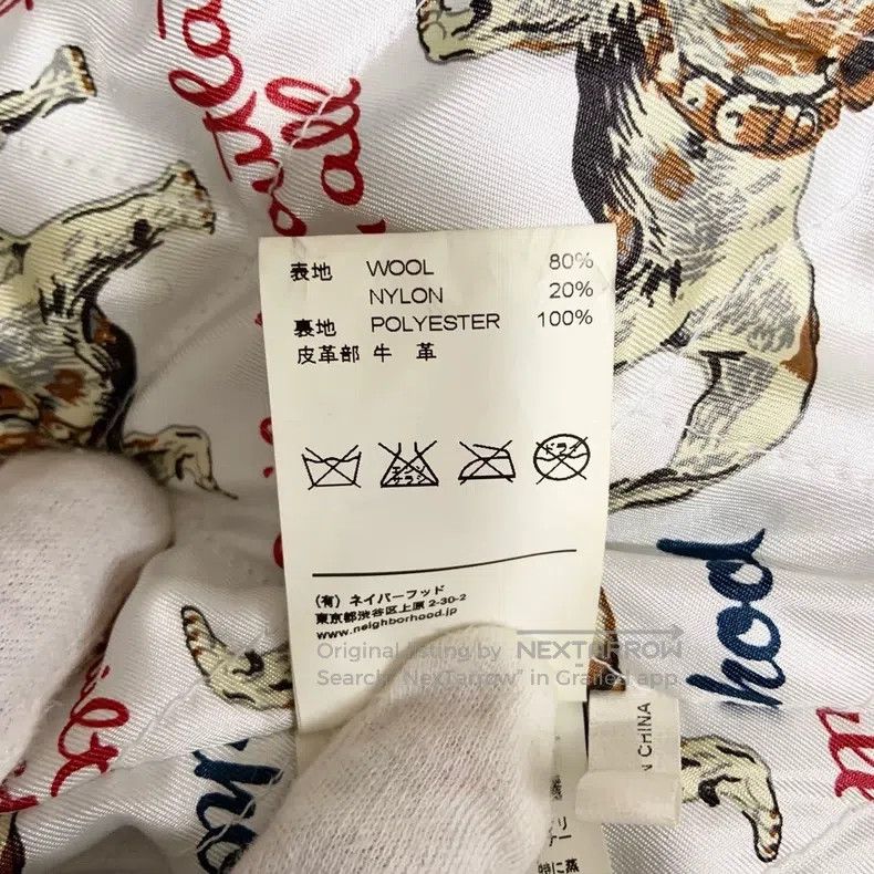 Neighborhood Neighborhood Fully Printed Fleece Lined Jacket Size US M / EU 48-50 / 2 - 8 Thumbnail