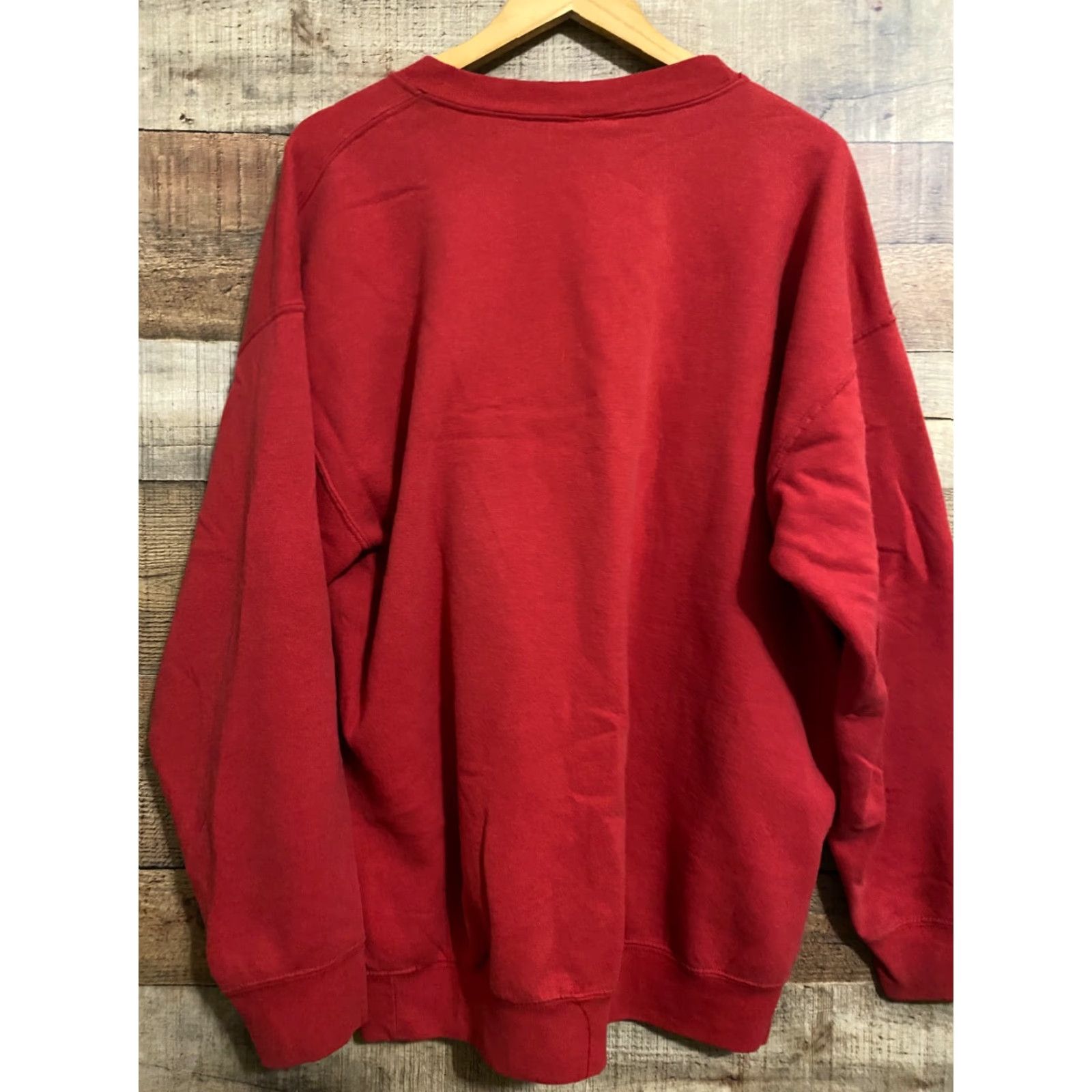 Gildan VINTAGE Gildan Z28 Camaro Chevy red XL Long Sleeve Shirt Men's Long Sleeve Pullover Sweatshirt Beach Activewear Mens Red XL Size US XL / EU 56 / 4 - 3 Thumbnail