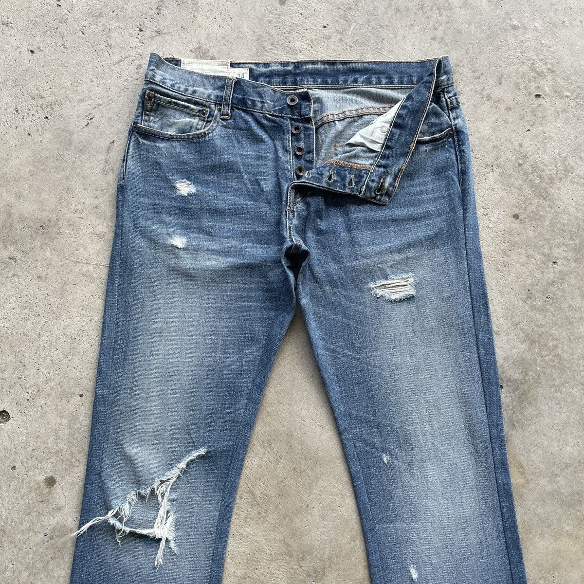 Abercrombie & Fitch Vintage Abercrombie&Fitch Kilburl Lowrise Boot Pants Jeans Size US 36 / EU 52 - 3 Thumbnail