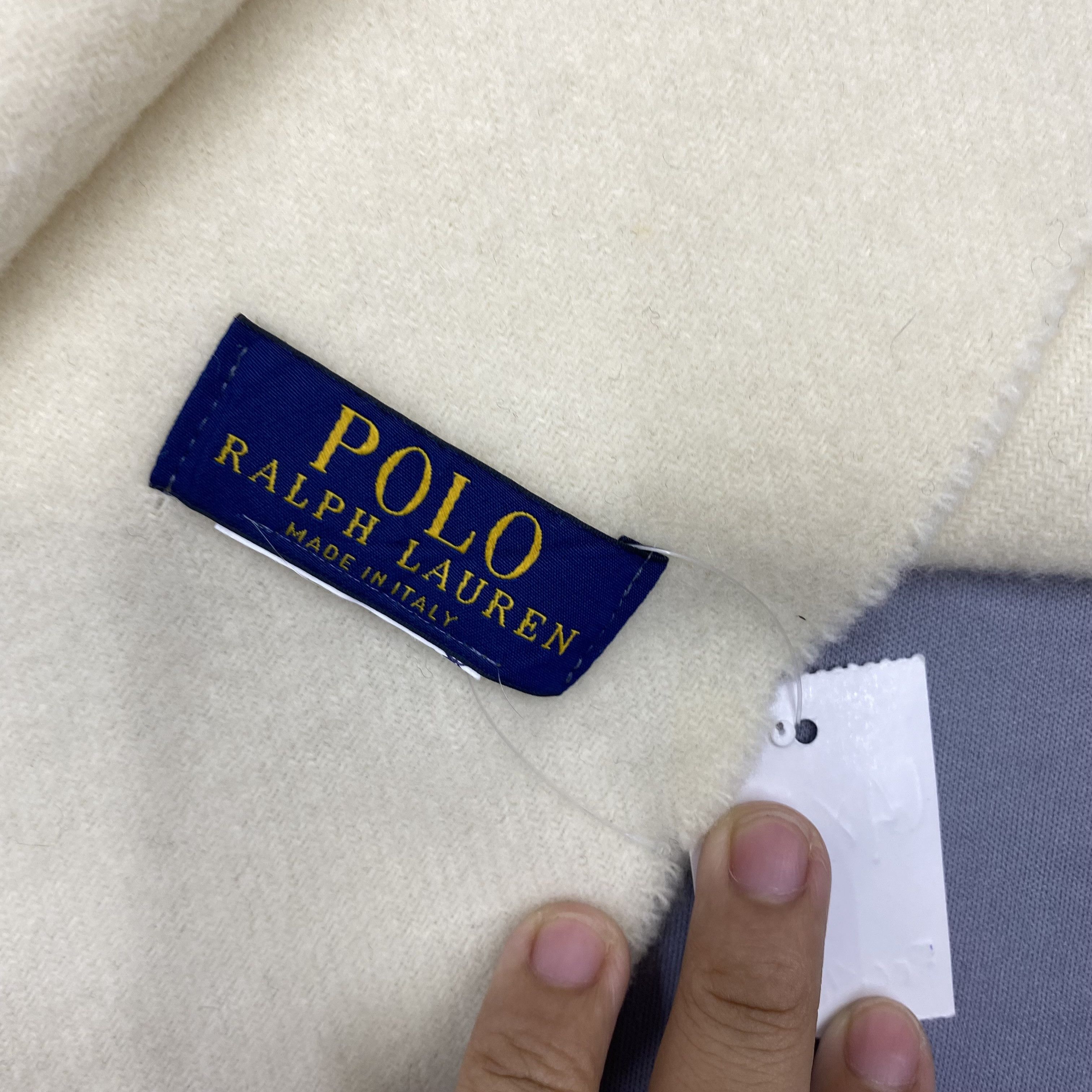 Polo Ralph Lauren Vintage Polo Ralph Lauren Scarf Muffler Wool Scarves Size ONE SIZE - 5 Thumbnail
