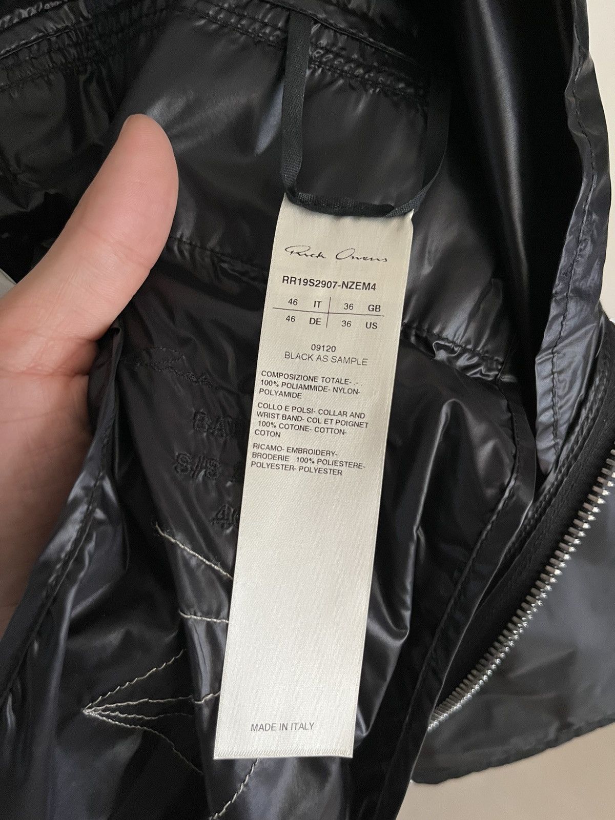 Rick Owens Rick Owens Flag Flight Jacket Size US S / EU 44-46 / 1 - 7 Thumbnail