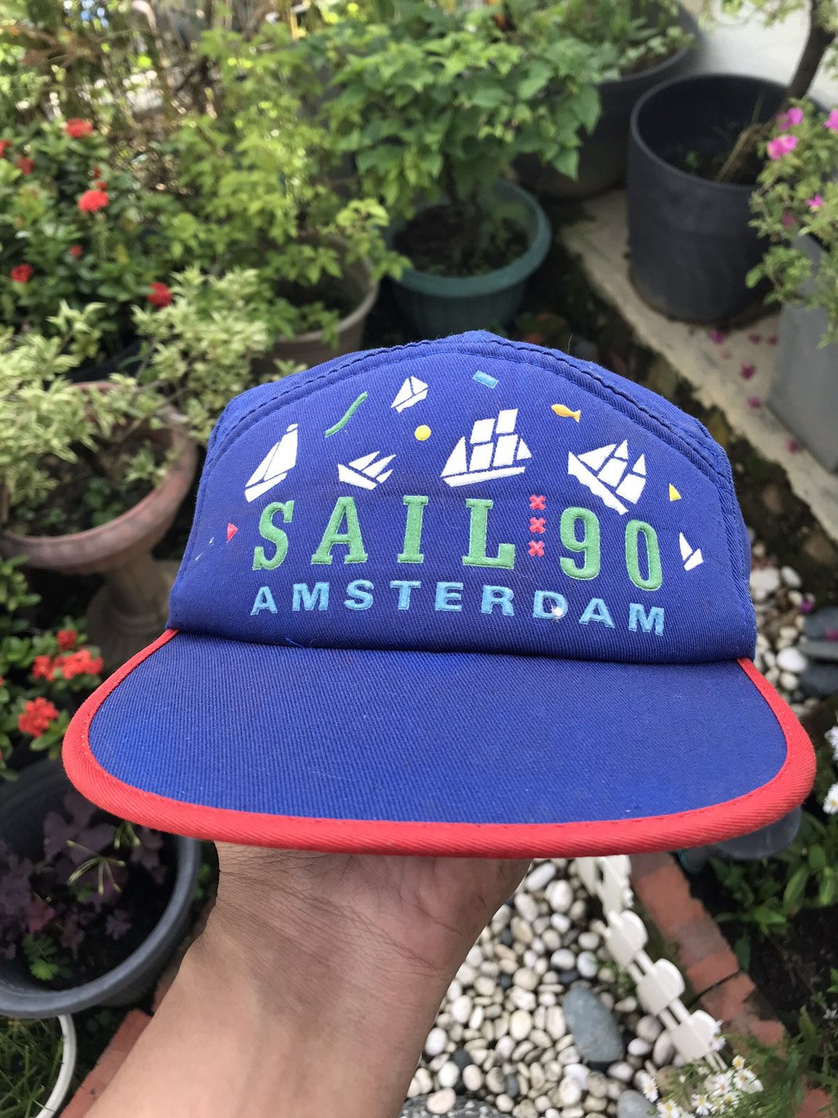 Vintage VINTAGE AMSTERDAM SAIL 90 1990 BY BUTTONBOSS BV ENSCHEDE Size ONE SIZE - 1 Thumbnail