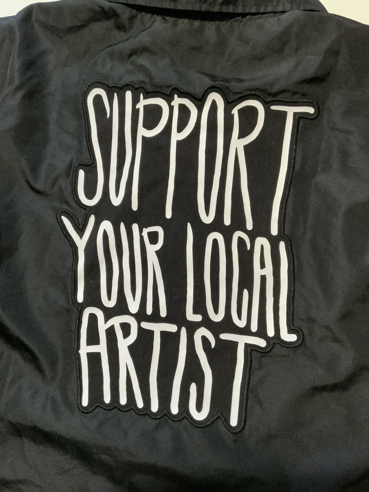 47 Brand Secret Wells Support Your Local Artist Windbreaker Jacket Size US M / EU 48-50 / 2 - 8 Thumbnail