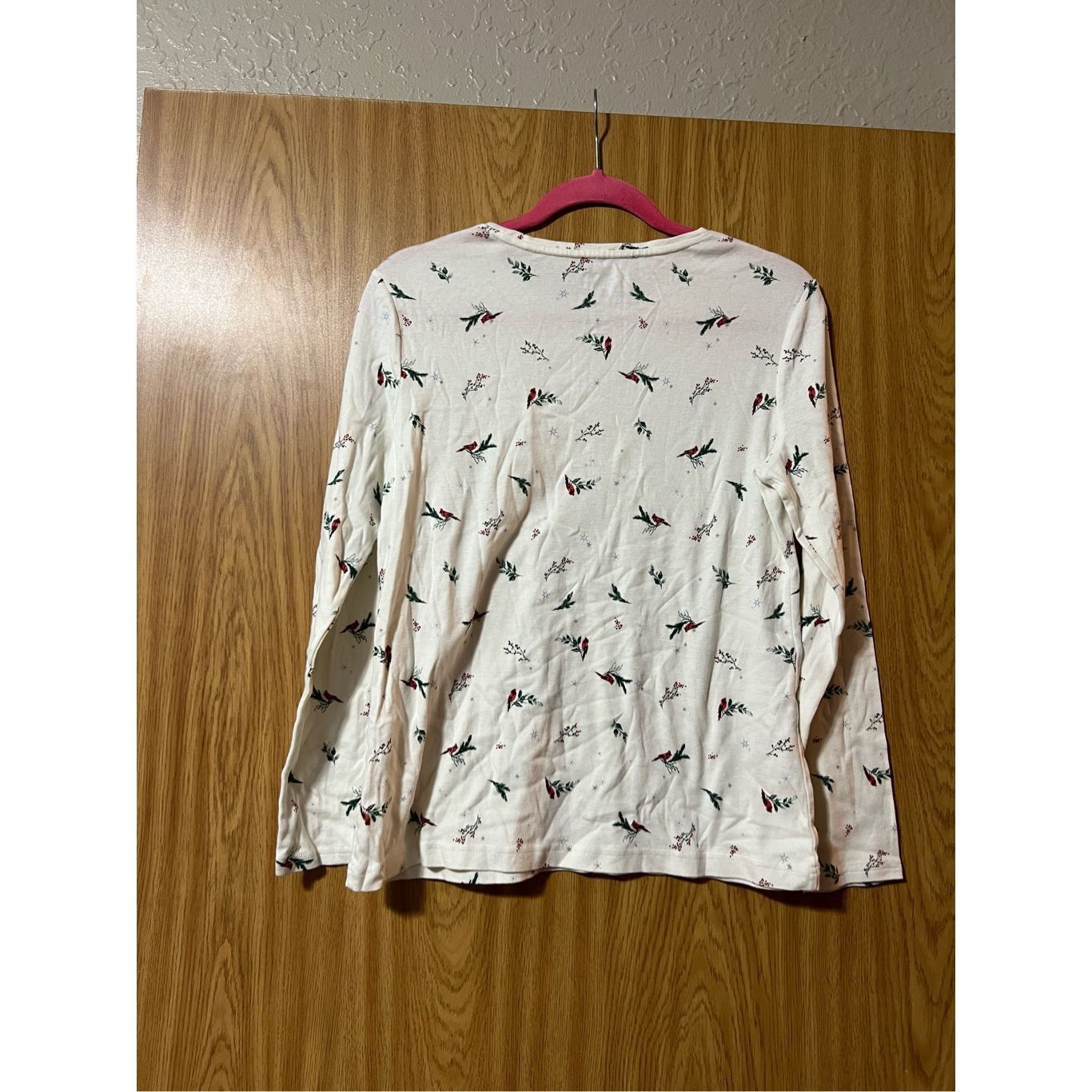 Croft & Barrow Croft & Barrow The Classic Tee White With Cardinals Woman’s Size M / US 6-8 / IT 42-44 - 6 Thumbnail