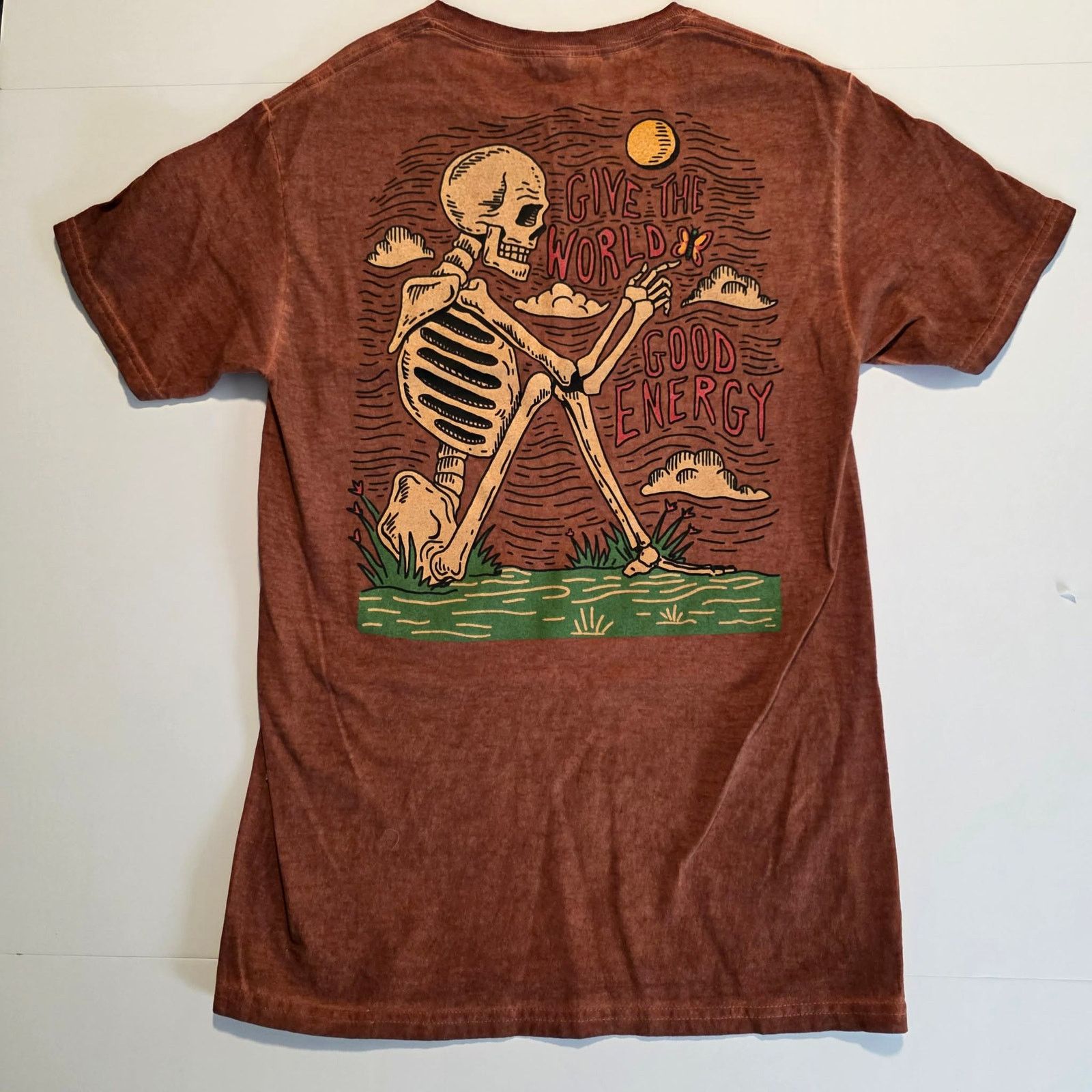 Other Thrift Shop Exchange Skeleton Graphic Tee SMALL 100% Cotton Size US S / EU 44-46 / 1 - 7 Thumbnail