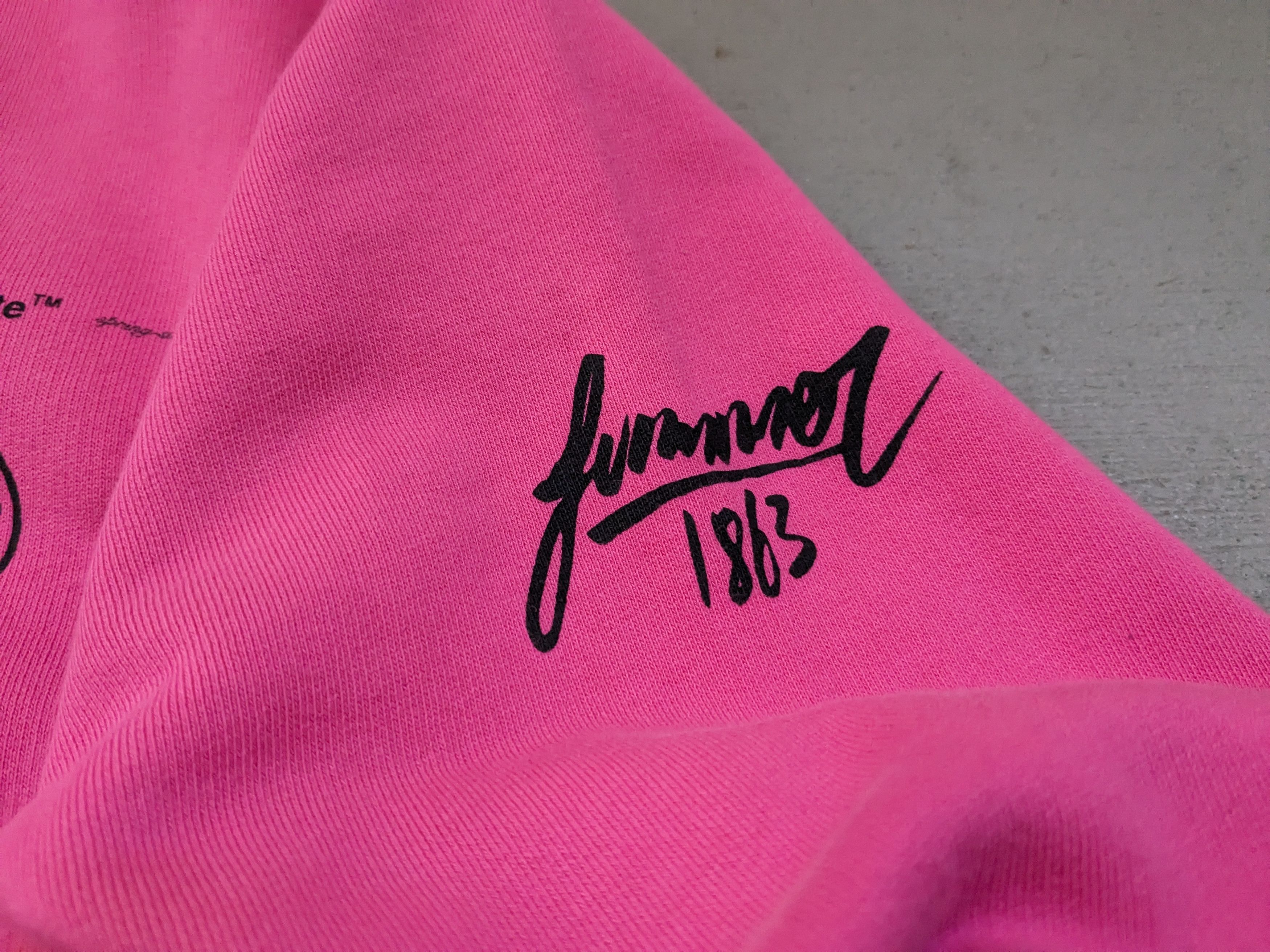 Off-White Off-White Impressionism Crewneck Sweater Pink Cotton Size US L / EU 52-54 / 3 - 12 Thumbnail
