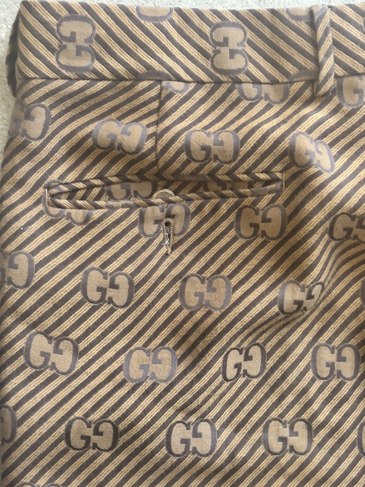 Gucci GUCCI MONOGRAM MENS TROUSERS SIZE 32 Size US 32 / EU 48 - 7 Thumbnail