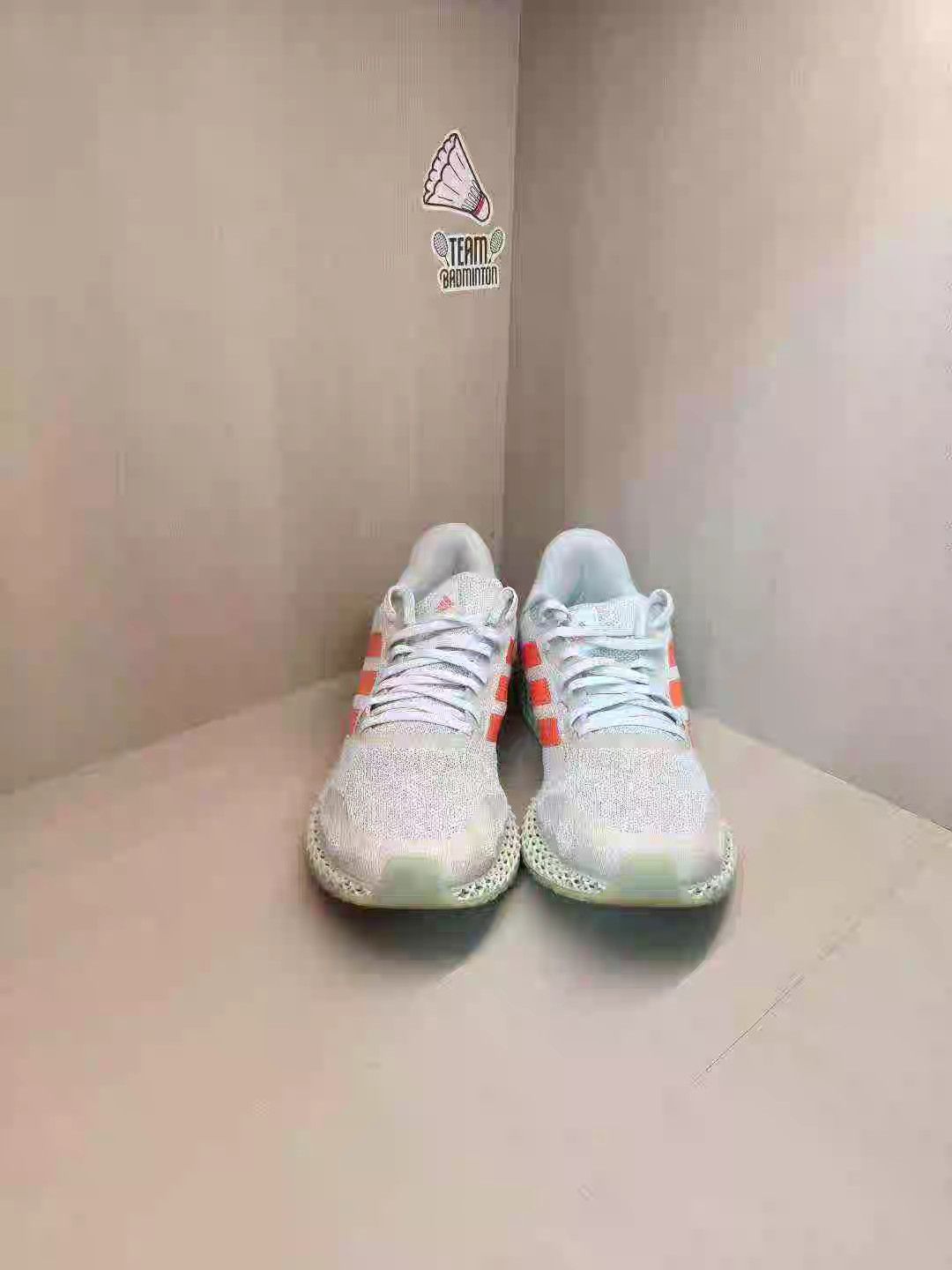 Adidas adidas 4D Run 1.0 Grey/Orange/Blue K15 Size US 12 / EU 45 - 2 Thumbnail