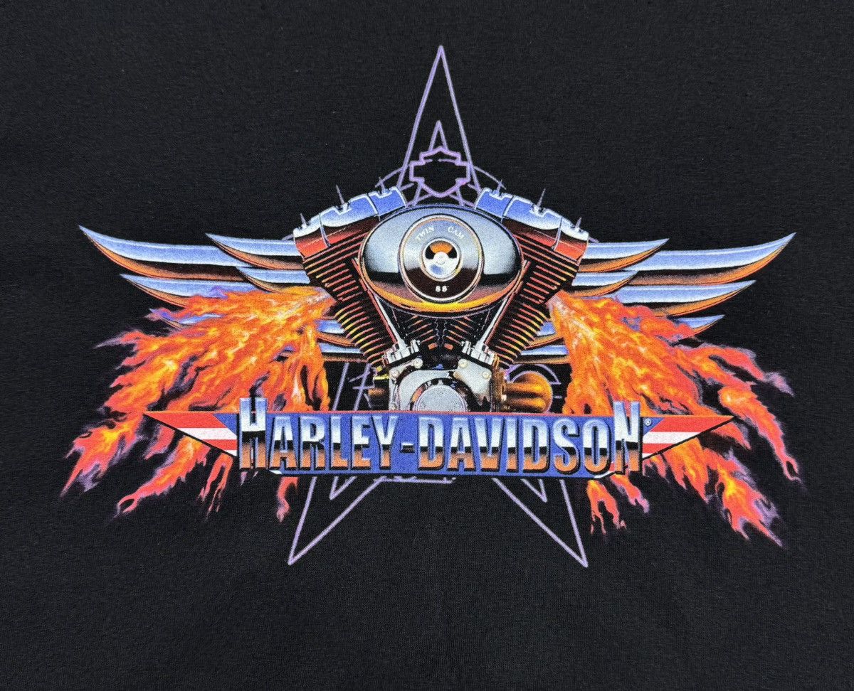 Harley Davidson Harley Davidson 1999 Virginia City Nevada Moto T-Shirt Size US XXL / EU 58 / 5 - 7 Thumbnail
