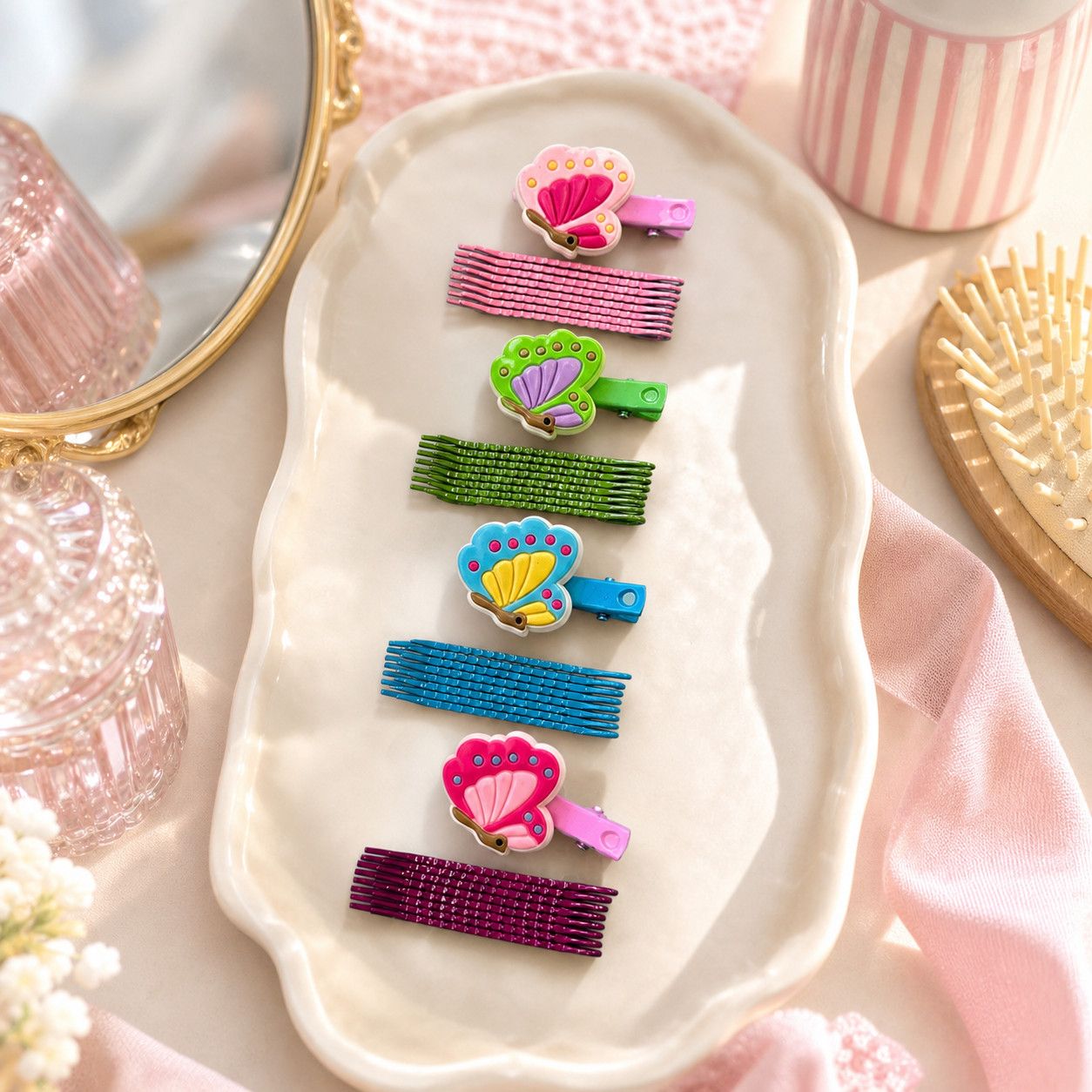 Other Colorful Y2K Butterfly Hair Clip Bundle Size ONE SIZE - 1 Thumbnail