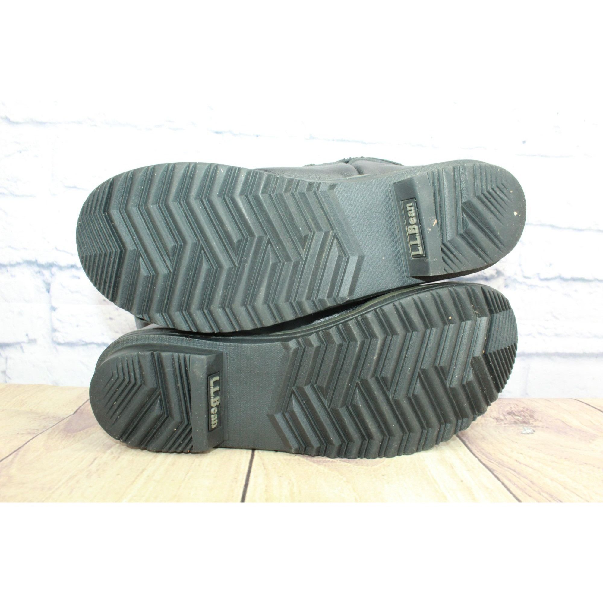 L.L. Bean LL Bean Rangley Black Waterproof Insulated Snow Boots Size US 7 / IT 37 - 9 Thumbnail