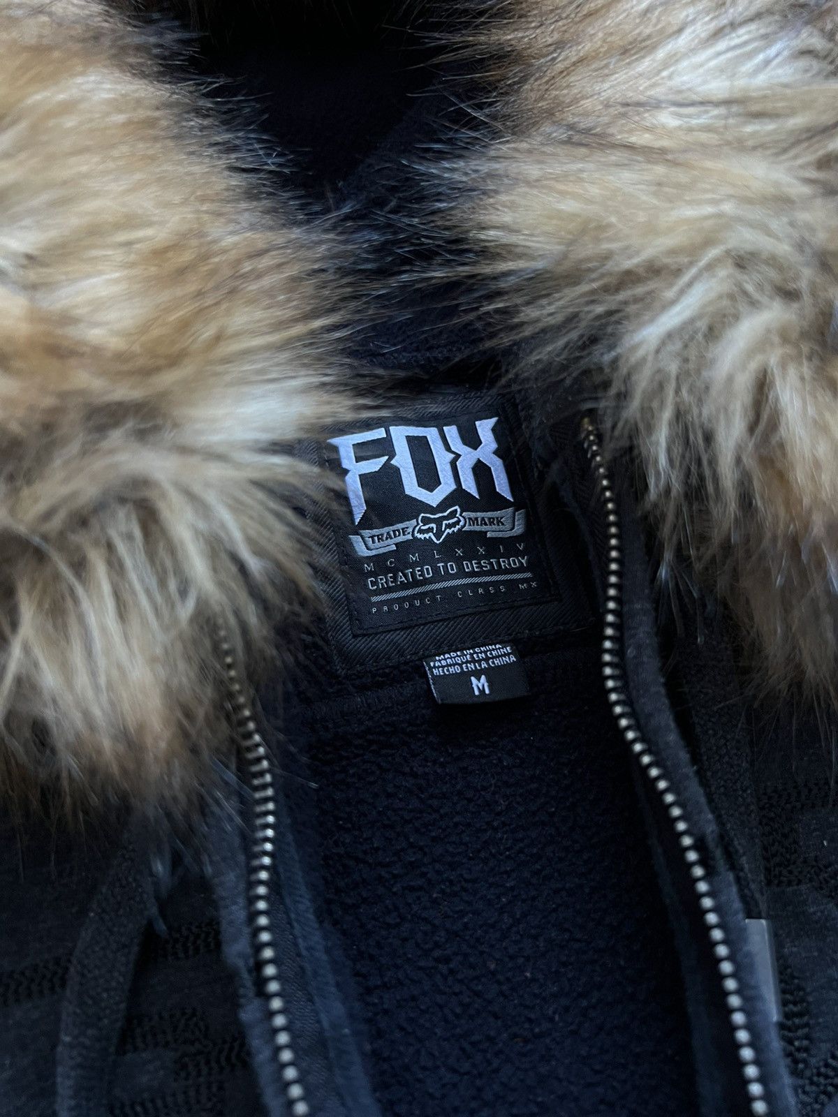 Hysteric Glamour Fox Racing Faux Fur Y2k Zip Hysteric Glamour LGB If Six Was Size US M / EU 48-50 / 2 - 8 Thumbnail
