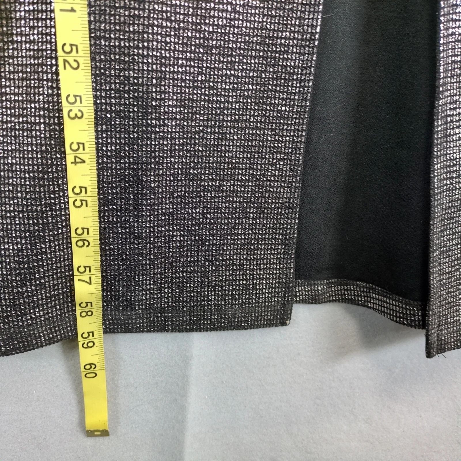 Other NWT Trixxi Black Silver Metallic Knit Evening Sheath Dress M Size M / US 6-8 / IT 42-44 - 7 Thumbnail