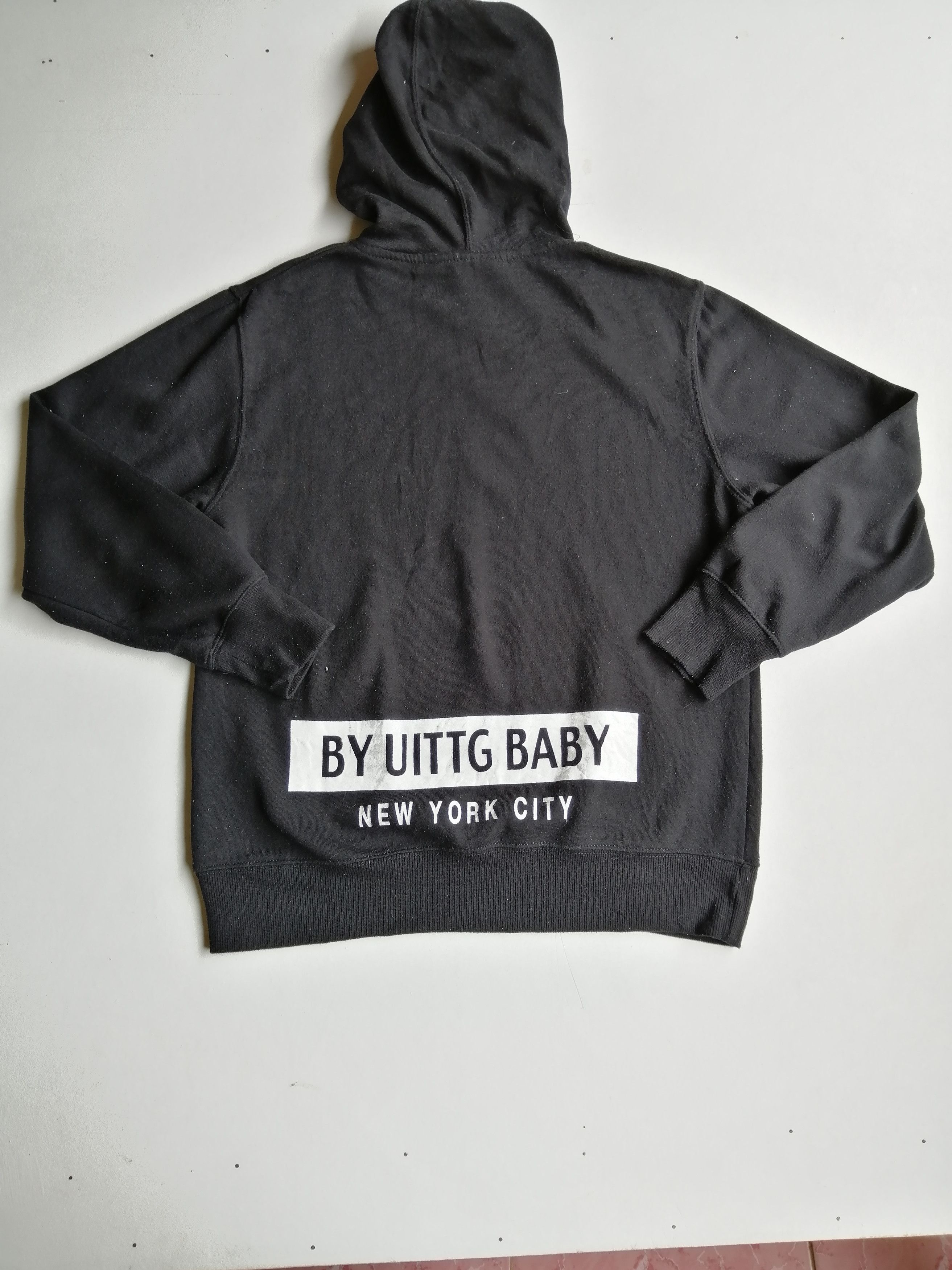 Designer Vintage Uittg Baby New York City Hoodie Sweatshirt Size US M / EU 48-50 / 2 - 7 Thumbnail