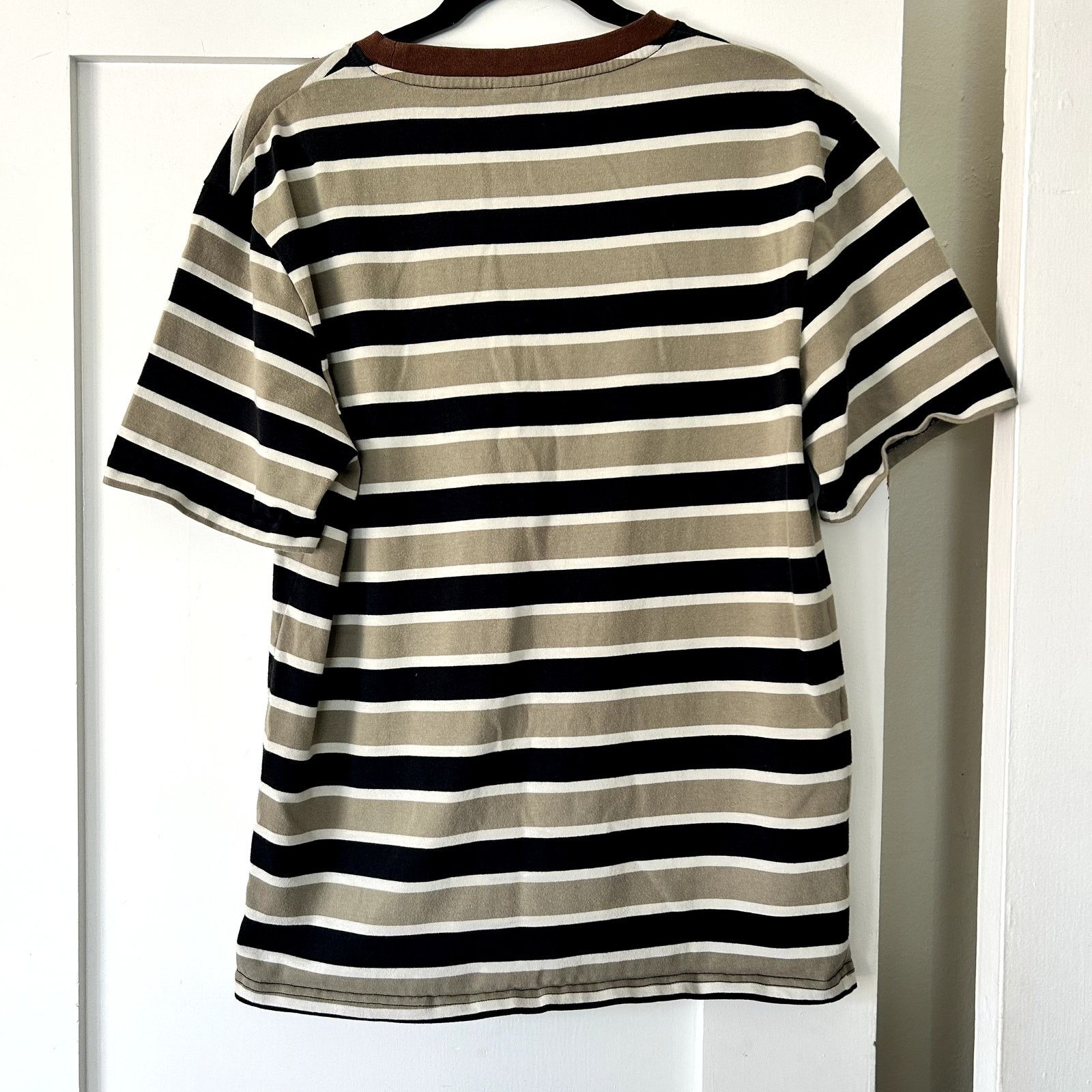 Empyre Empyre striped classic logo short sleeve shirt Size US L / EU 52-54 / 3 - 4 Thumbnail