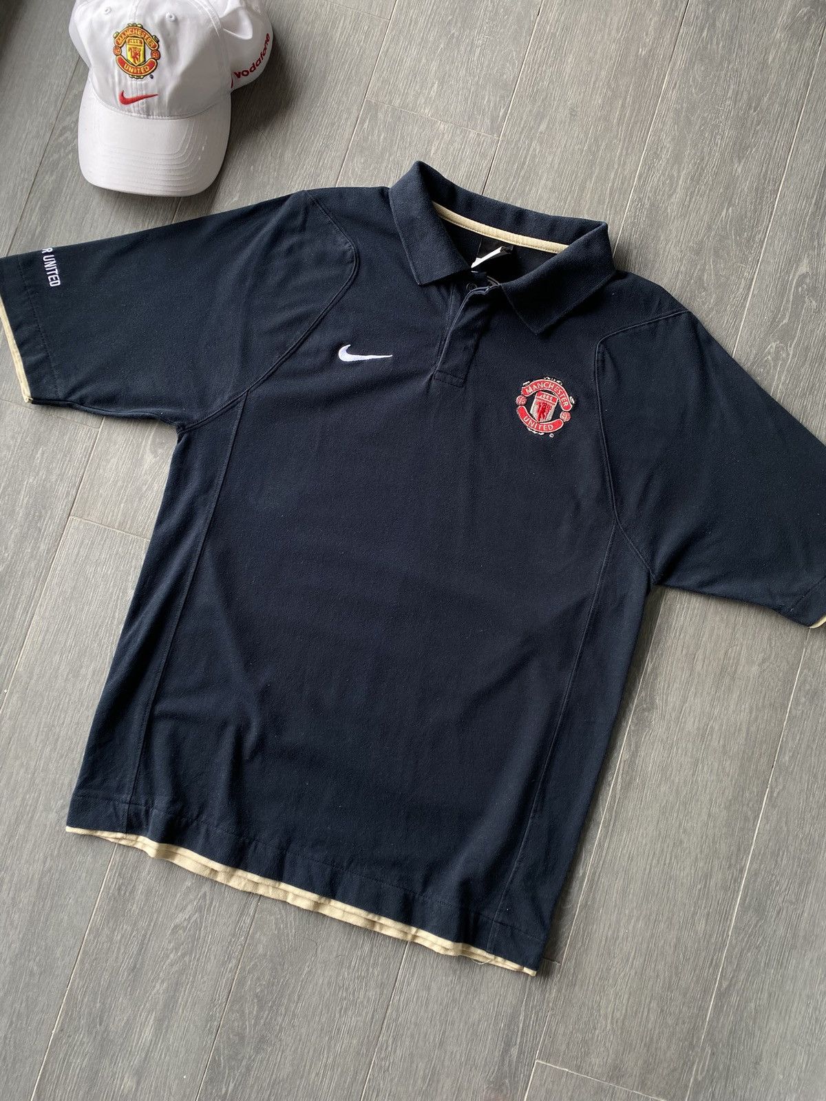 Nike × Vintage Vintage Nike x Manchester United 2006/07 Polo Shirt Size US M / EU 48-50 / 2 - 2 Thumbnail