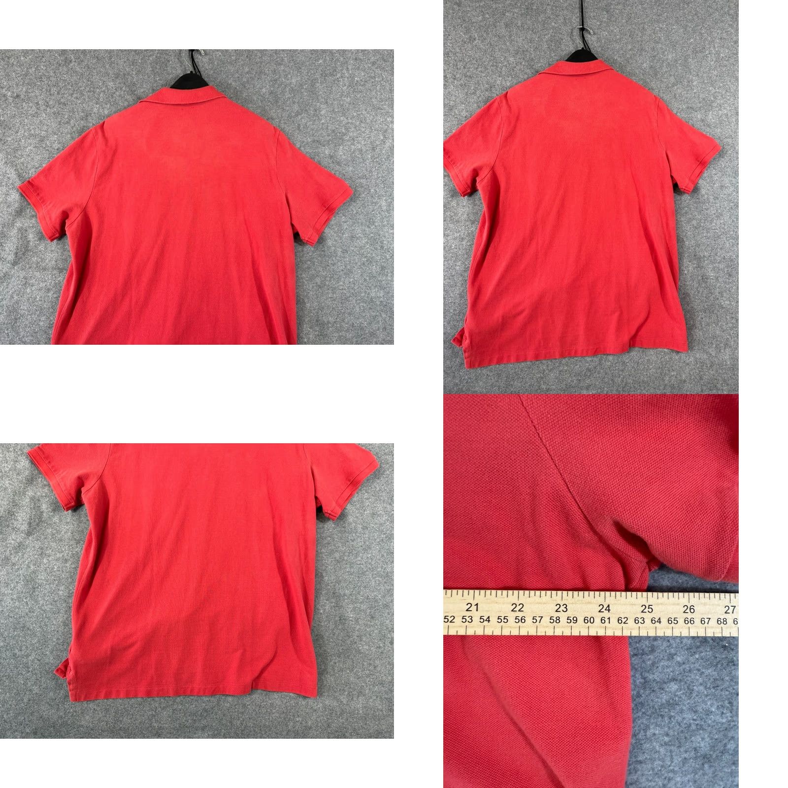 Polo Ralph Lauren Polo Ralph Lauren Polo Shirt Mens XL Red Button Front Classic Fit Short Sleeve Pony Logo Size US XL / EU 56 / 4 - 8 Thumbnail