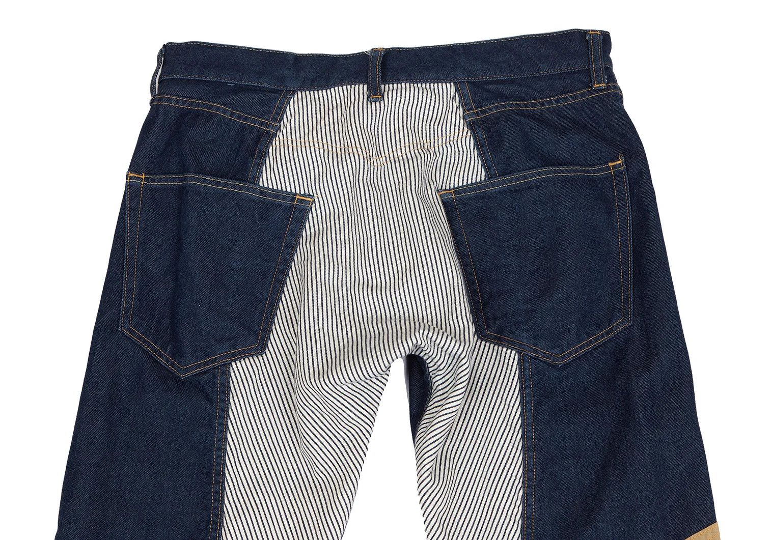 Junya Watanabe Denim Pants with Hickory Ripstop in Indigo Color, XS Size US 30 / EU 46 - 13 Thumbnail
