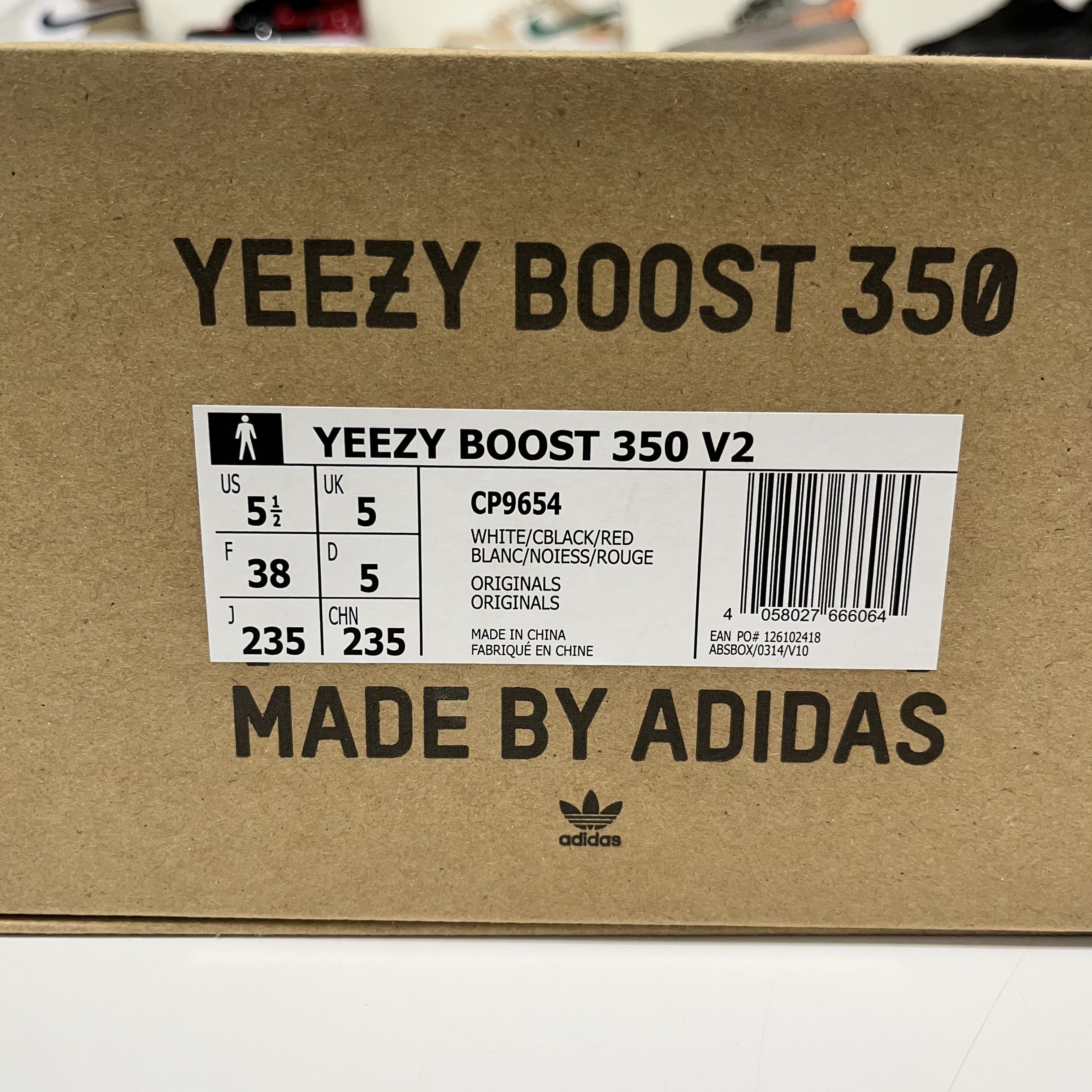 Adidas Adidas Yeezy Boost 350 V2 Zebra Size US 5.5 / EU 38 - 13 Thumbnail