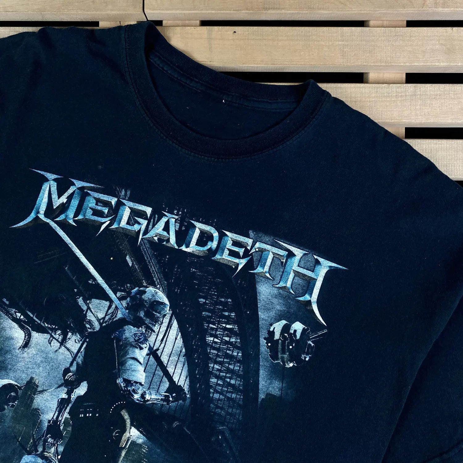 Megadeth Men’s Rock T-Shirt Megadeth Vintage 00’s Size XL Size US XL / EU 56 / 4 - 2 Thumbnail