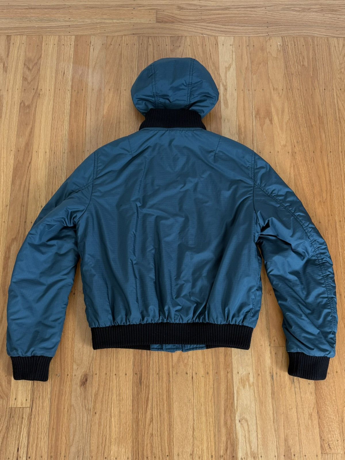Prada Prada AW18 Hooded Bomber Jacket Size US M / EU 48-50 / 2 - 3 Thumbnail