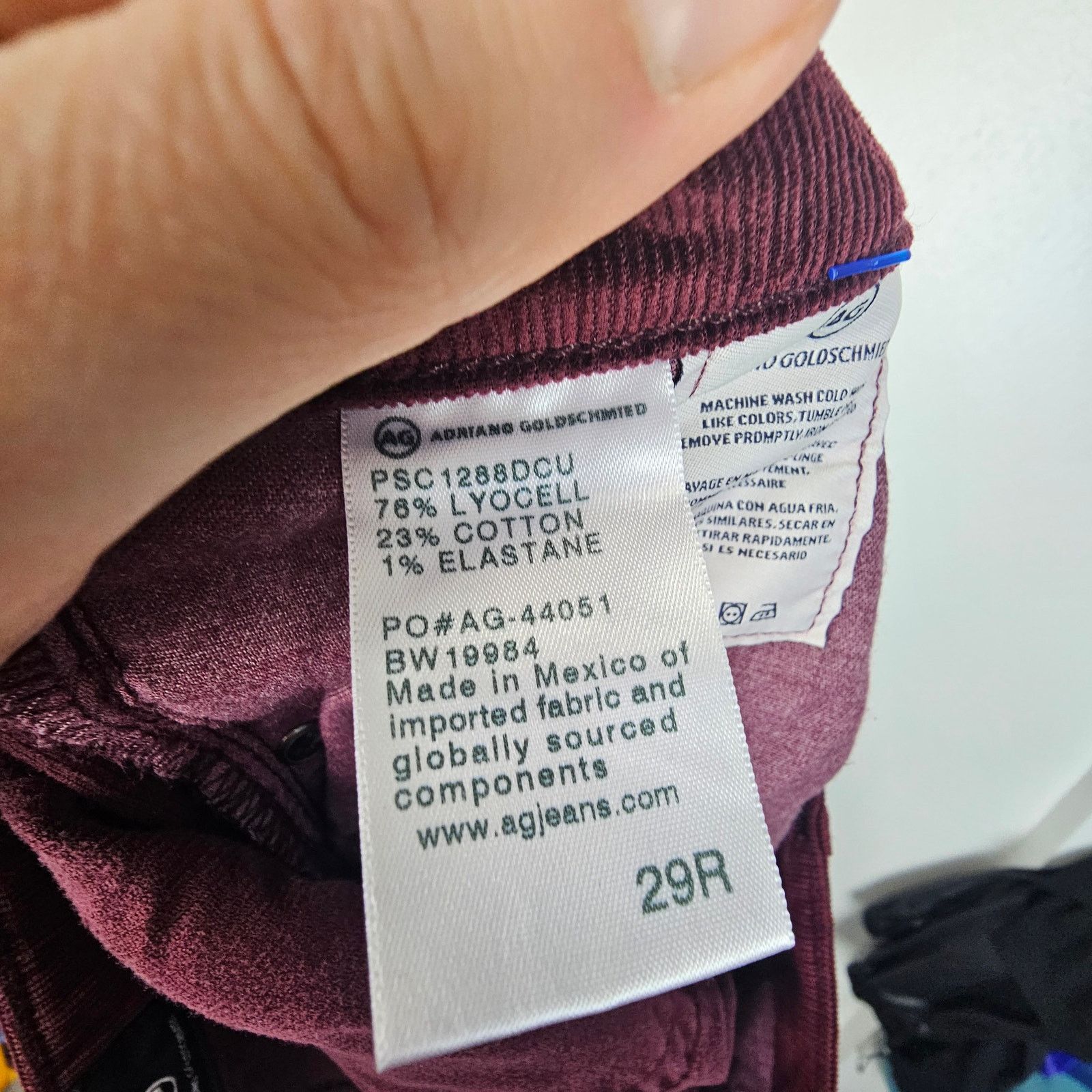& Other Stories Adriano Goldschmeid AG Womens The Legging Super Skinny Shiny Size 29" - 7 Thumbnail