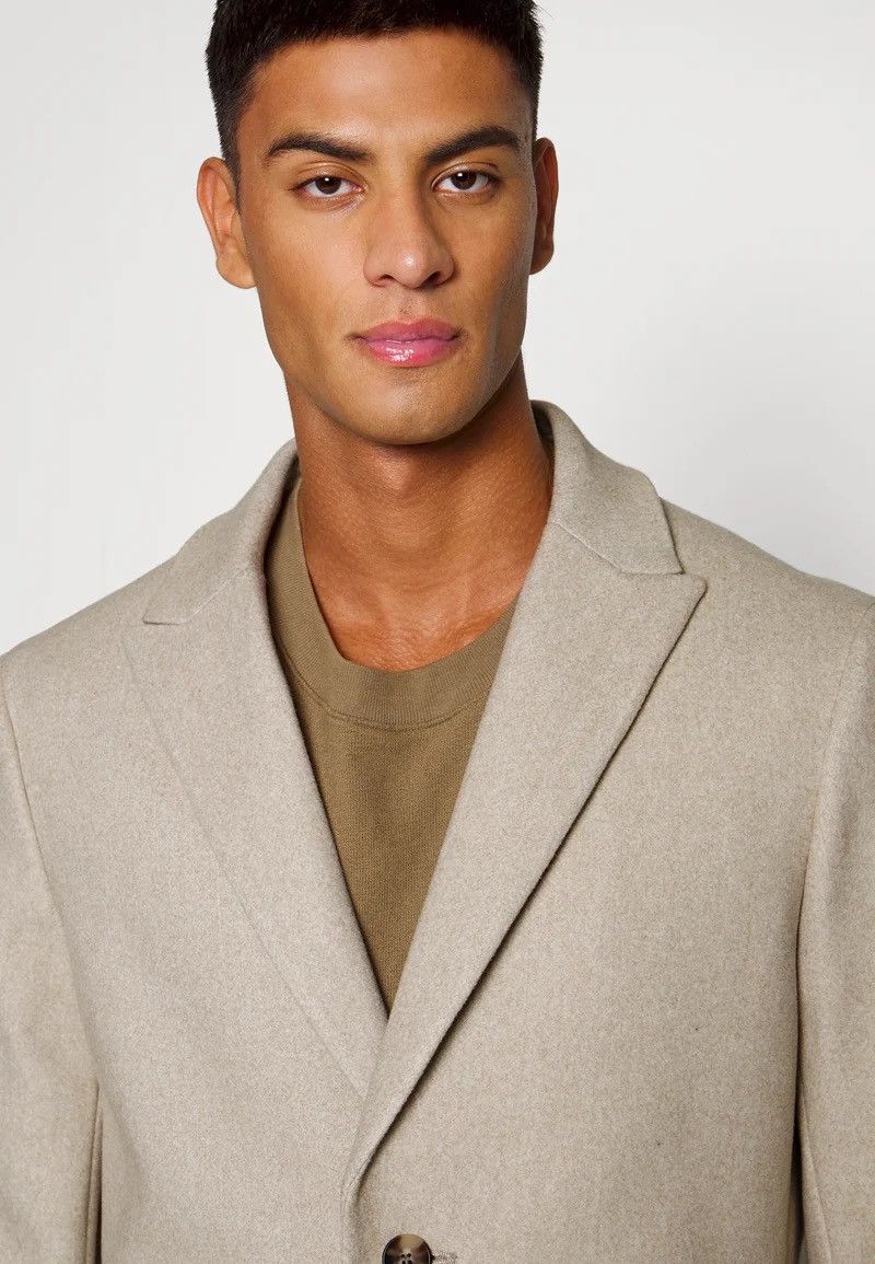 Other !DS! AW23 Isaac Dewhirst Beige Wool Coat Size US M / EU 48-50 / 2 - 6 Thumbnail