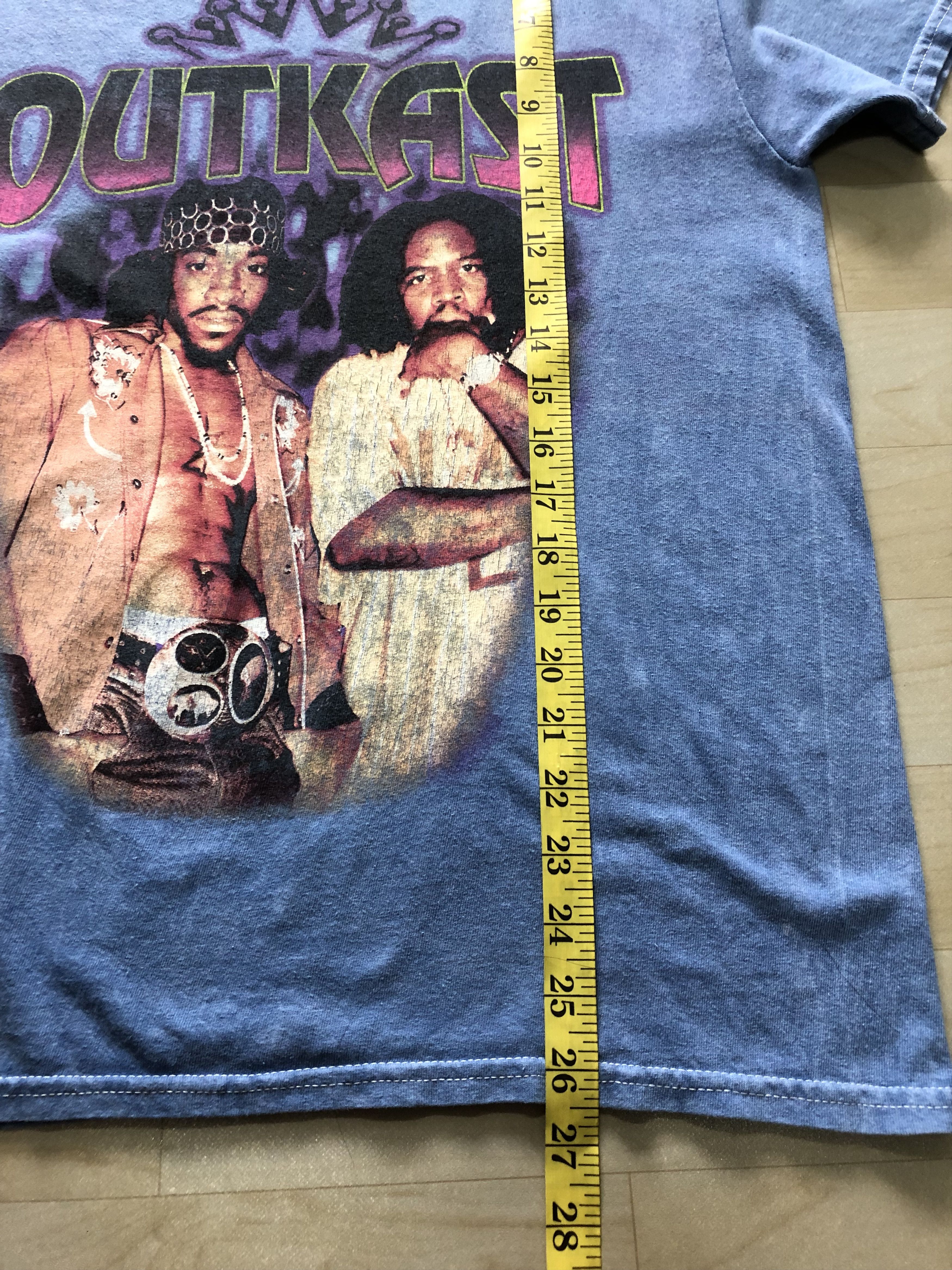 Rap Tees Vintage 2000s Outkast Hip Hop Rappers Promo Tee Size M Size US M / EU 48-50 / 2 - 6 Thumbnail