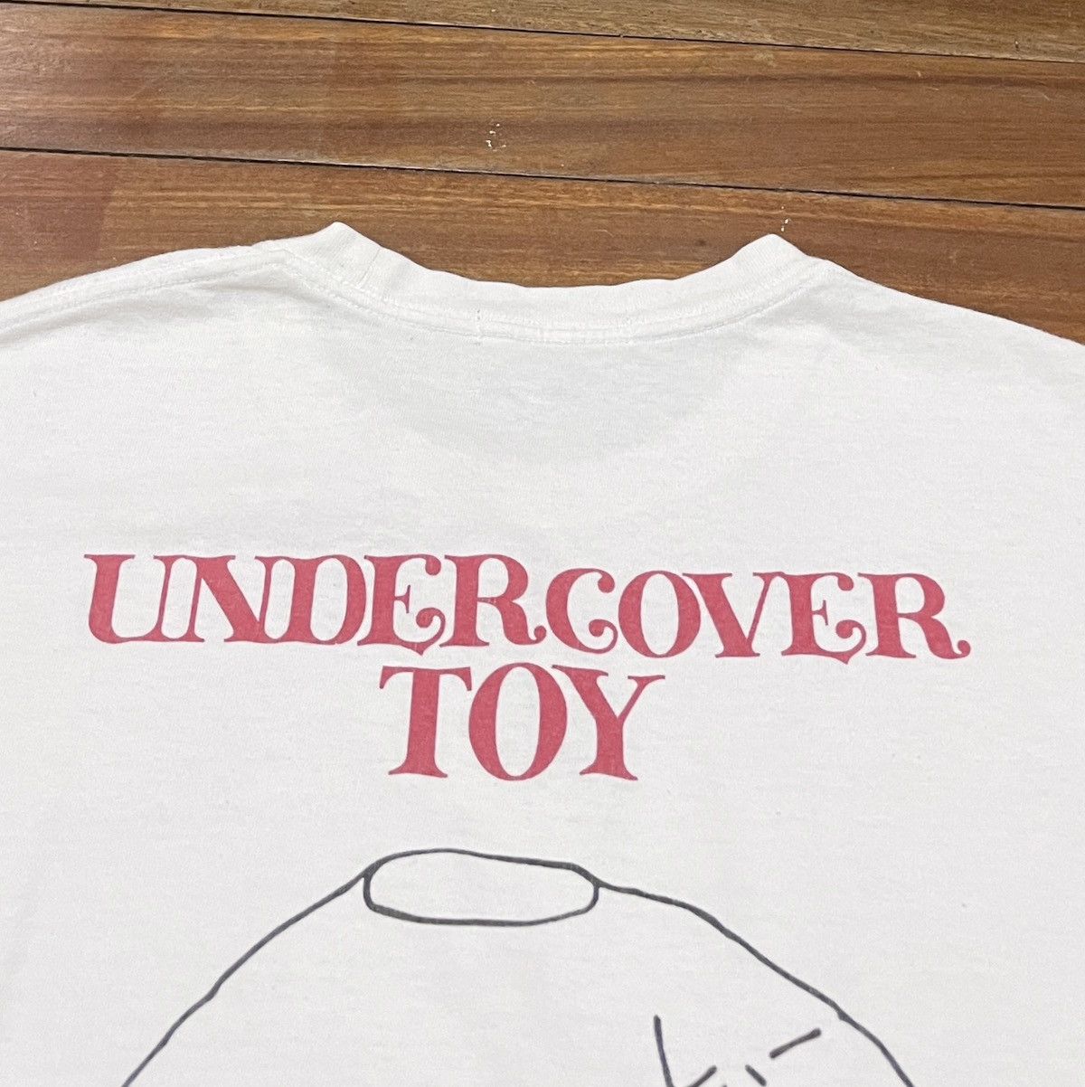 Undercover Rare Design Vintage Japanese Brand Undercover T-shirt 2000s Size US XL / EU 56 / 4 - 4 Thumbnail