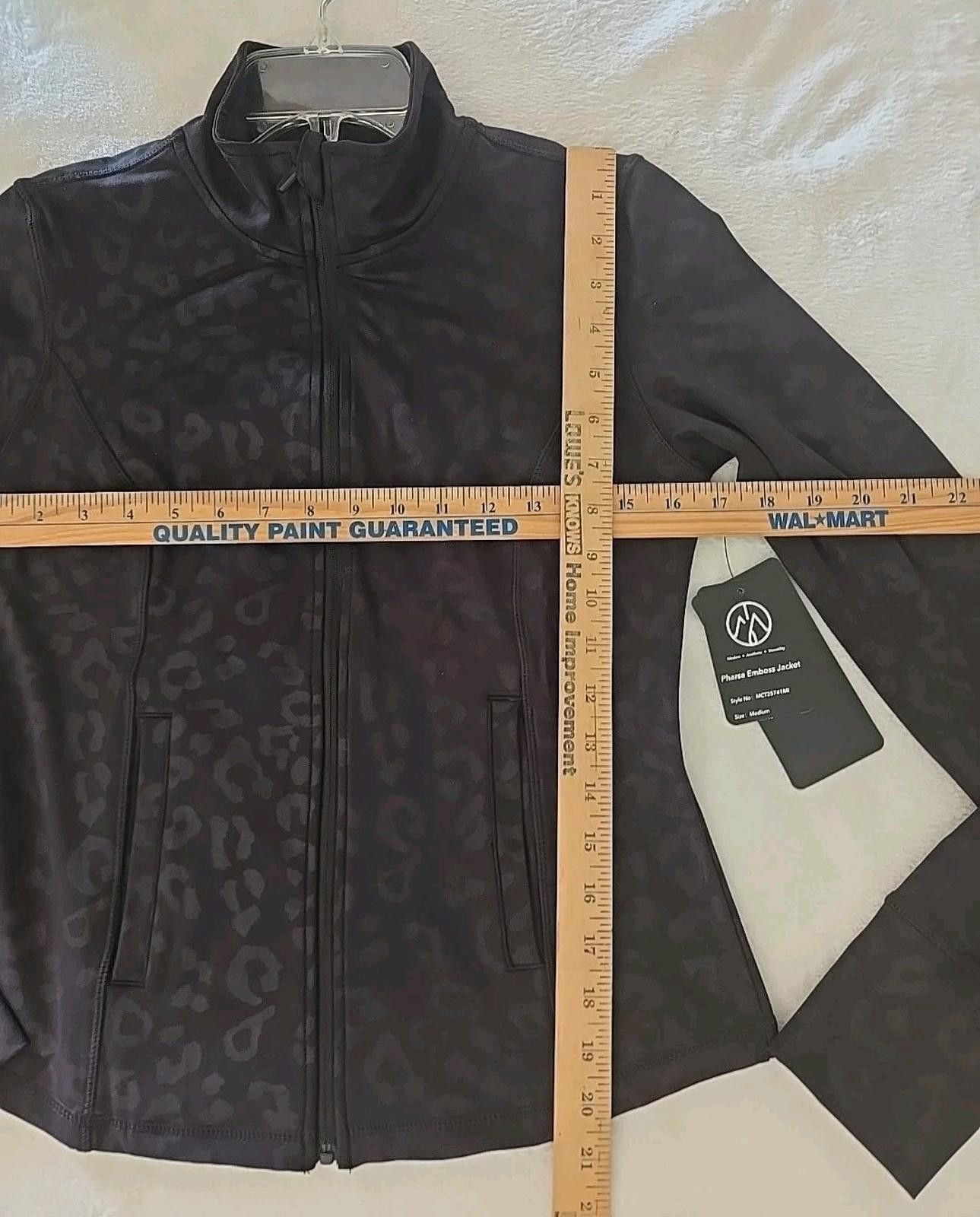 Other Move Theology Leopard Print Athleisure Jacket Zip Up Medium Size M / US 6-8 / IT 42-44 - 4 Thumbnail