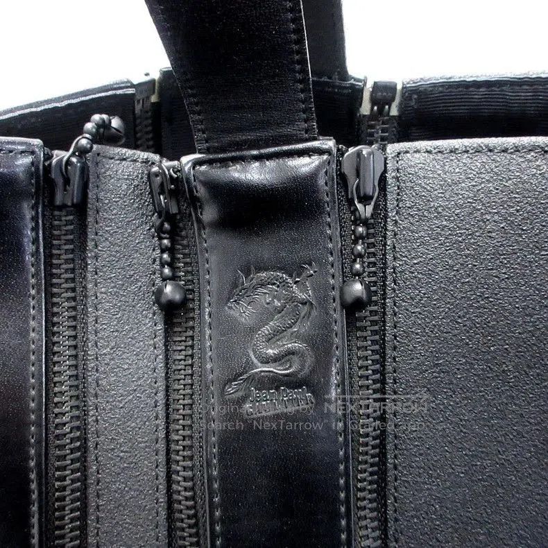 Jean Paul Gaultier Jean Paul Gaultier Dragon Pattern Deconstructed Tote Bag. Size ONE SIZE - 5 Thumbnail