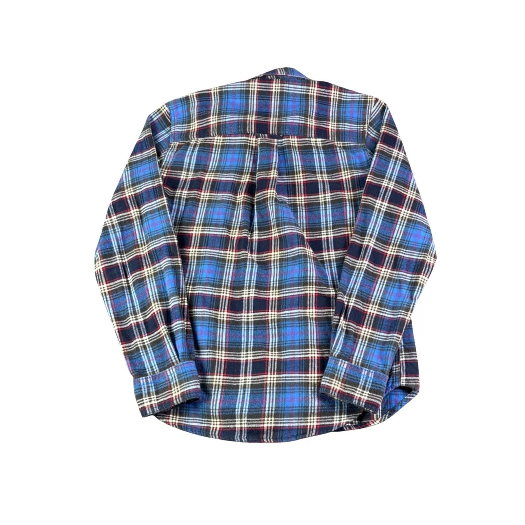 Vintage Woolrich Plaid Flannel Shirt Woolrich Trout Run Blue S Long Sleeve Button-Up Collared Mens Casual Vintage: No Size US S / EU 44-46 / 1 - 2 Thumbnail