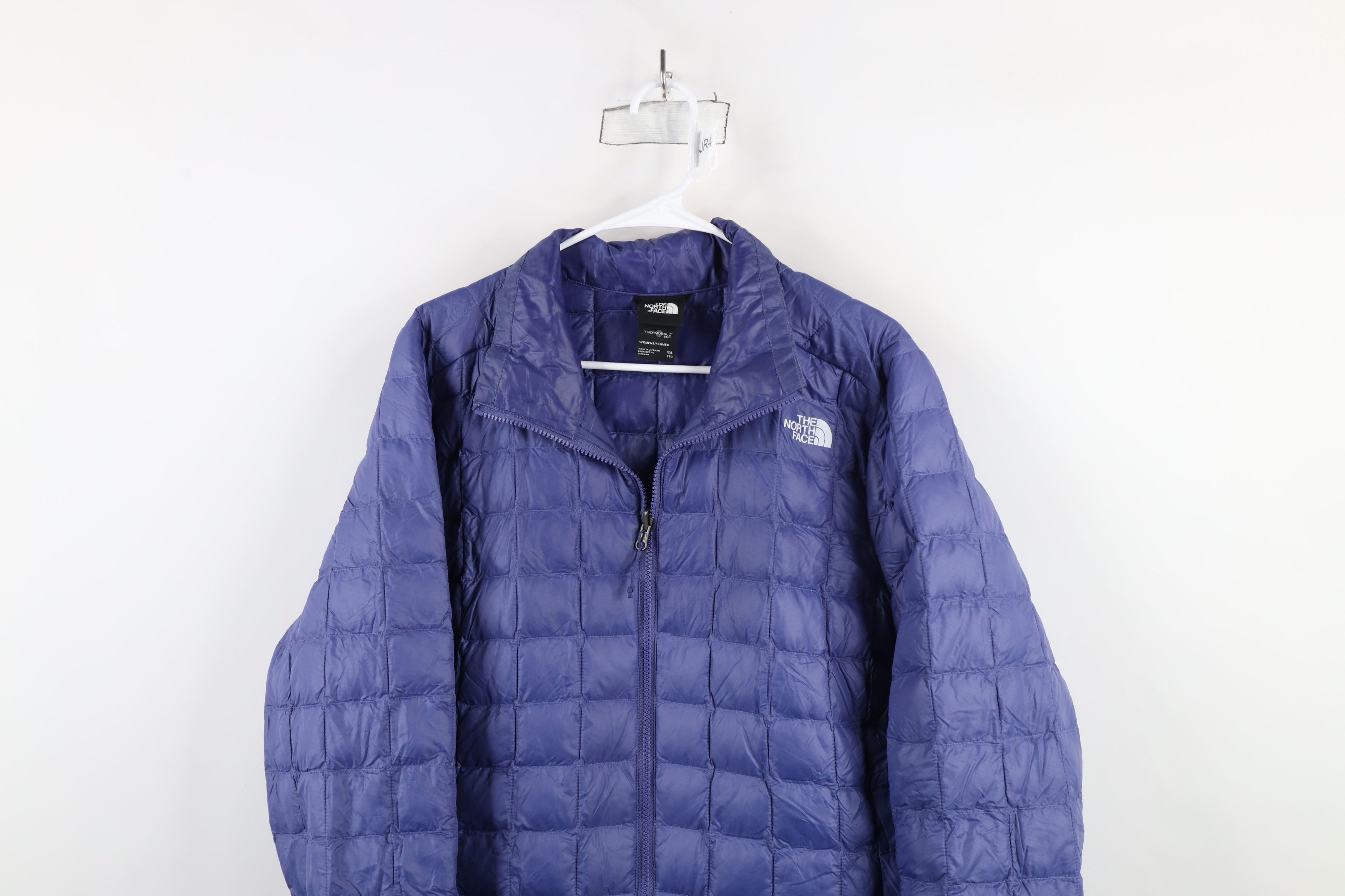 The North Face × Vintage The North Face Ecoball 2 In 1 Hooded Parka Jacket Purple Size XXL / US 16-18 / IT 52-54 - 16 Thumbnail