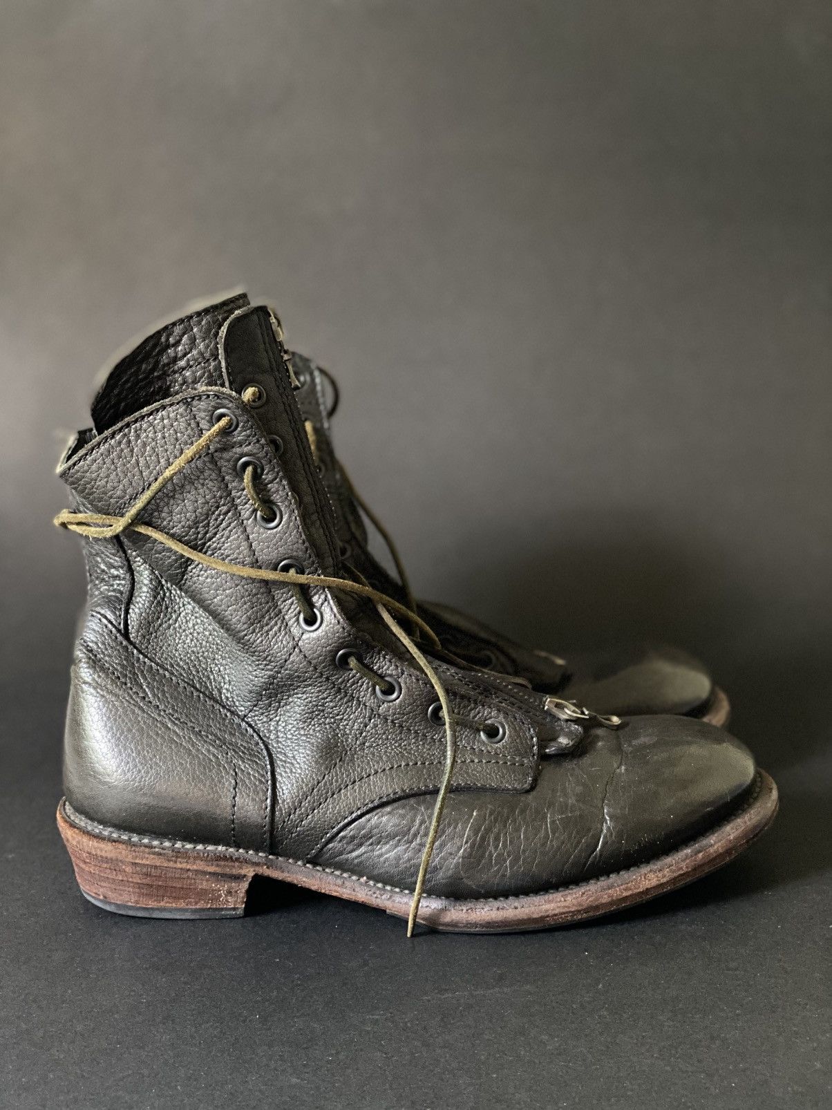 Designer × Japanese Brand × Julius Julius 7 ss08 - military boots Size US 9 / EU 42 - 1 Thumbnail