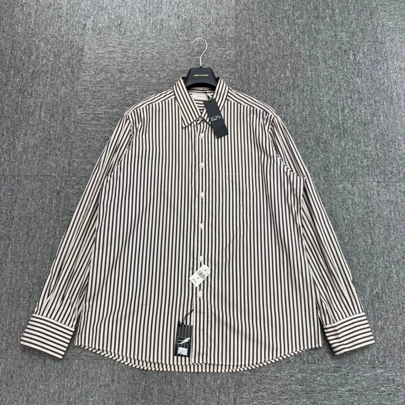 Ermenegildo Zegna Ermengildo Zegna Striped Shirt Size US XXL / EU 58 / 5 - 1 Thumbnail