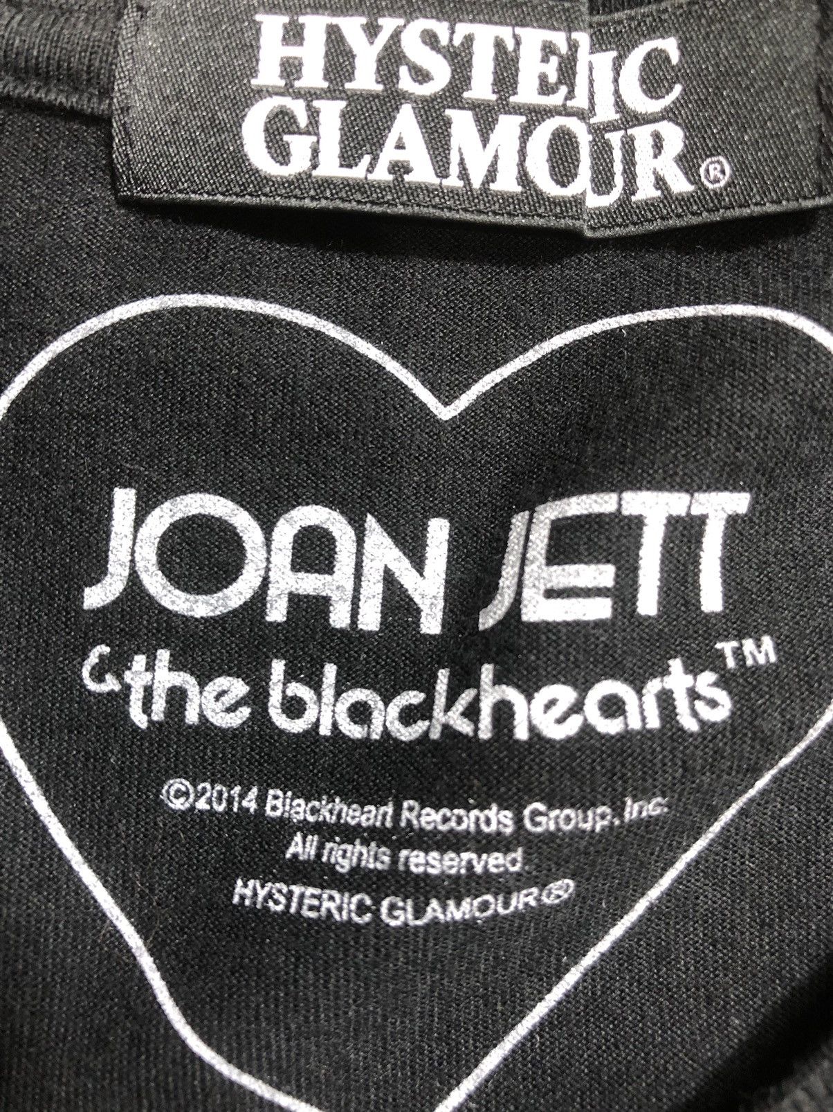 Hysteric Glamour × If Six Was Nine × Japanese Brand Hysteric Glamour Joan Jett The Blackhearts LongSleeve Size US S / EU 44-46 / 1 - 10 Thumbnail