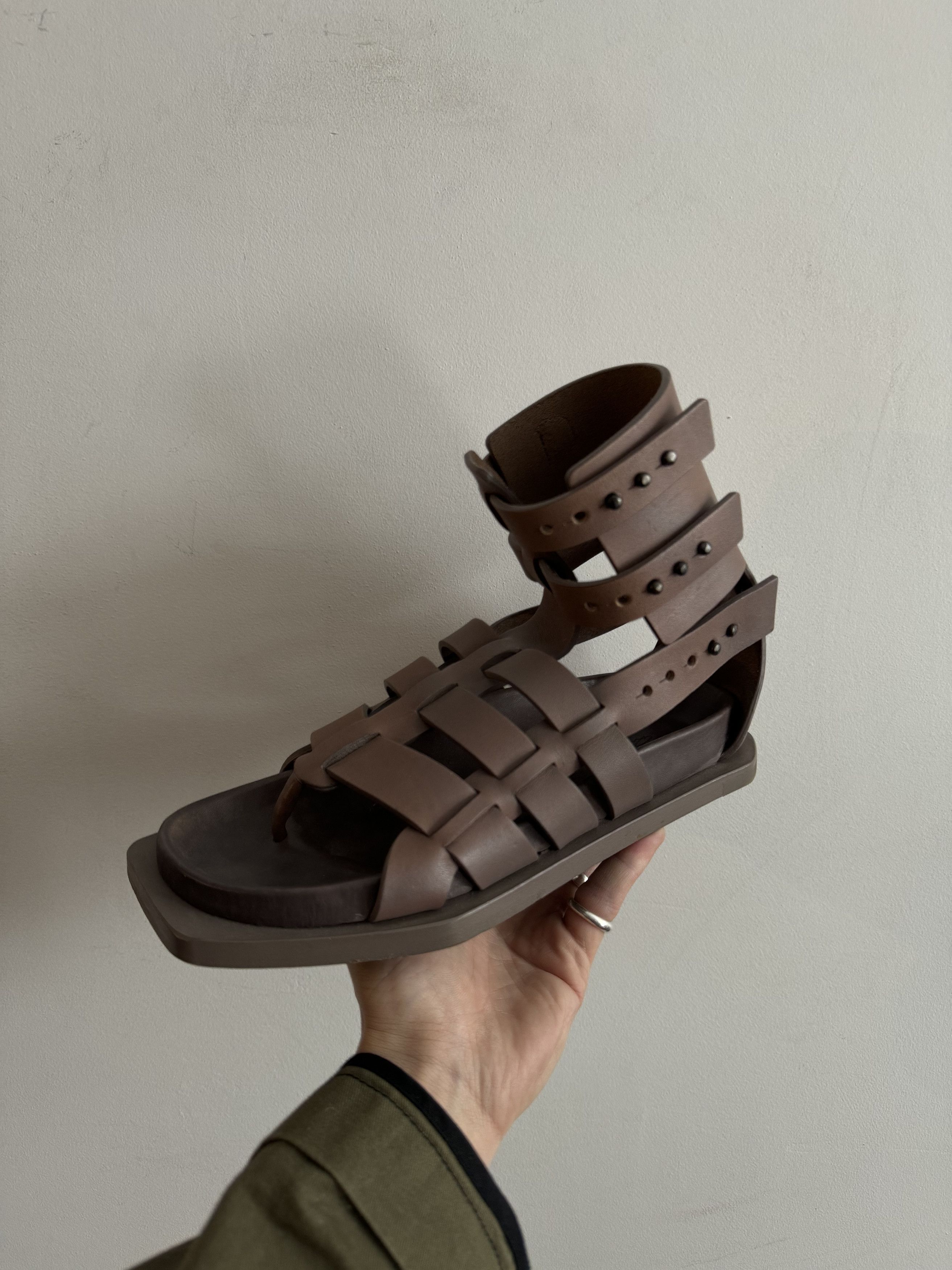 Rick Owens ss2016 Rick Owens Runway Sandals Size 38.5 Size US 8.5 / IT 38.5 - 1 Thumbnail