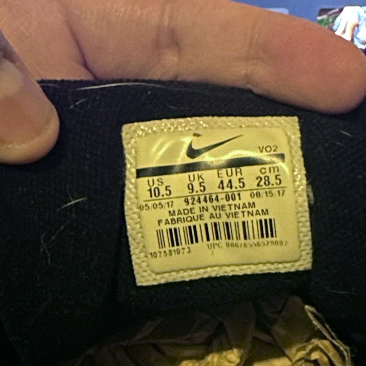 Nike × Supreme Nike Supreme Humara Black 10.5 Size US 10.5 / EU 43-44 - 11 Thumbnail