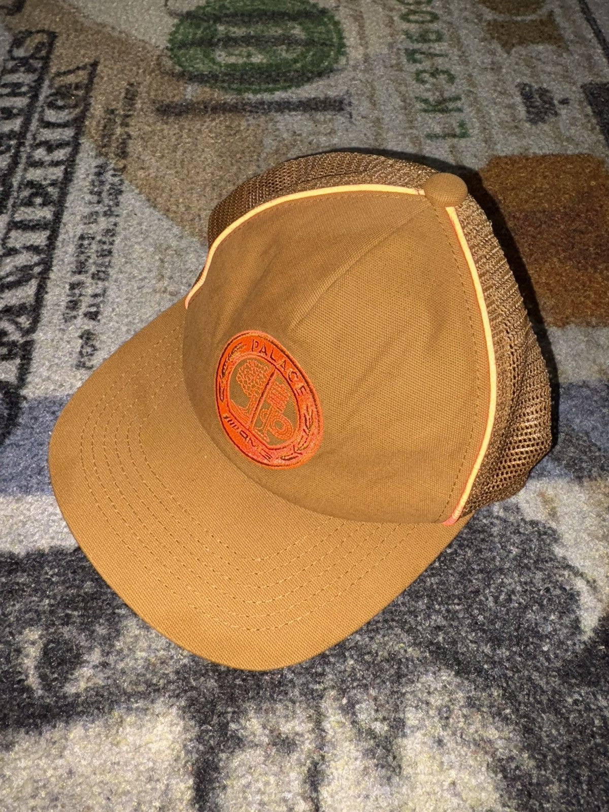 Palace×Spitfire live to bun mesh cap Palace × Spitfire Palace X Spitfire Live To Bun Mesh Trucker