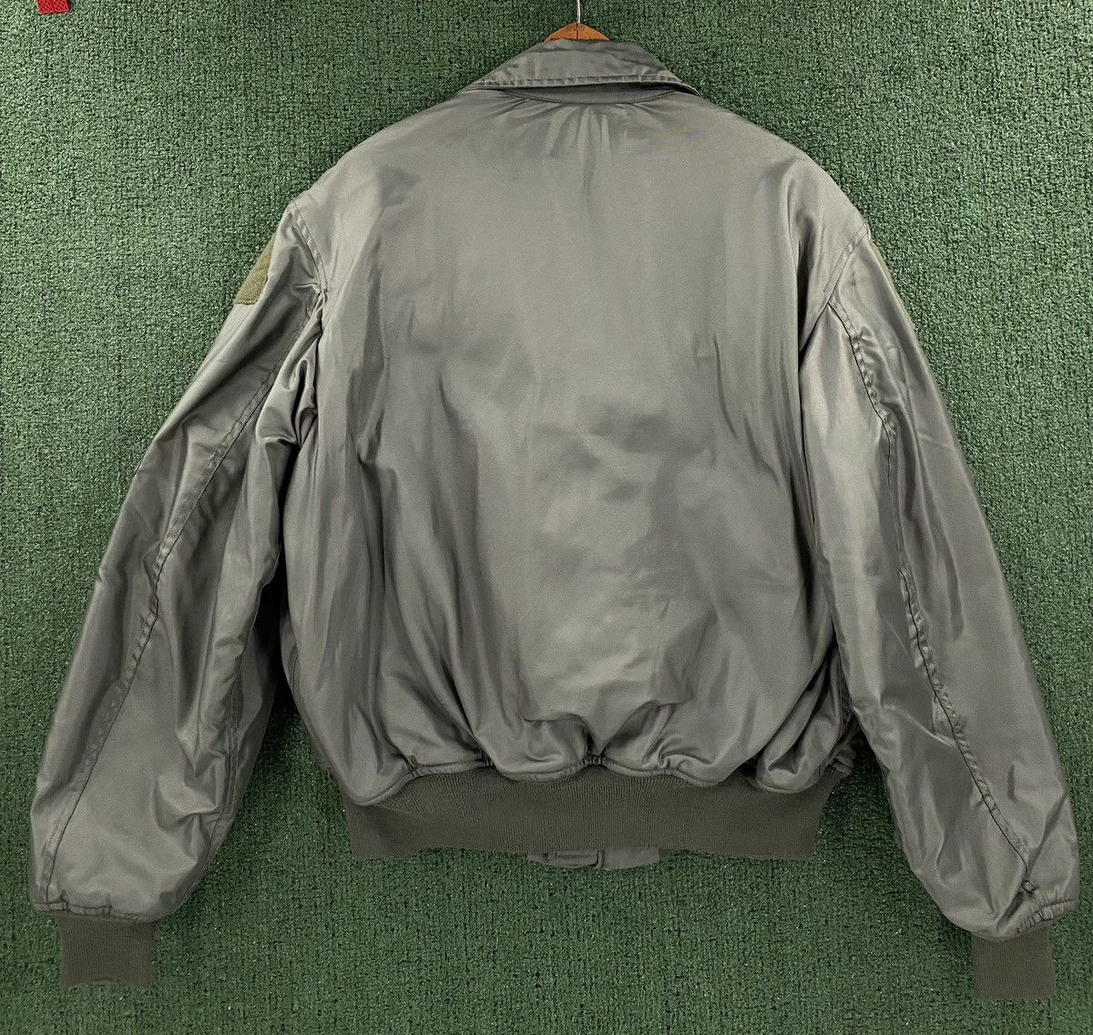 Vintage Cold Weather Flight Flyers 45/P Green Bomber Jacket Mens XL Size US XL / EU 56 / 4 - 6 Thumbnail