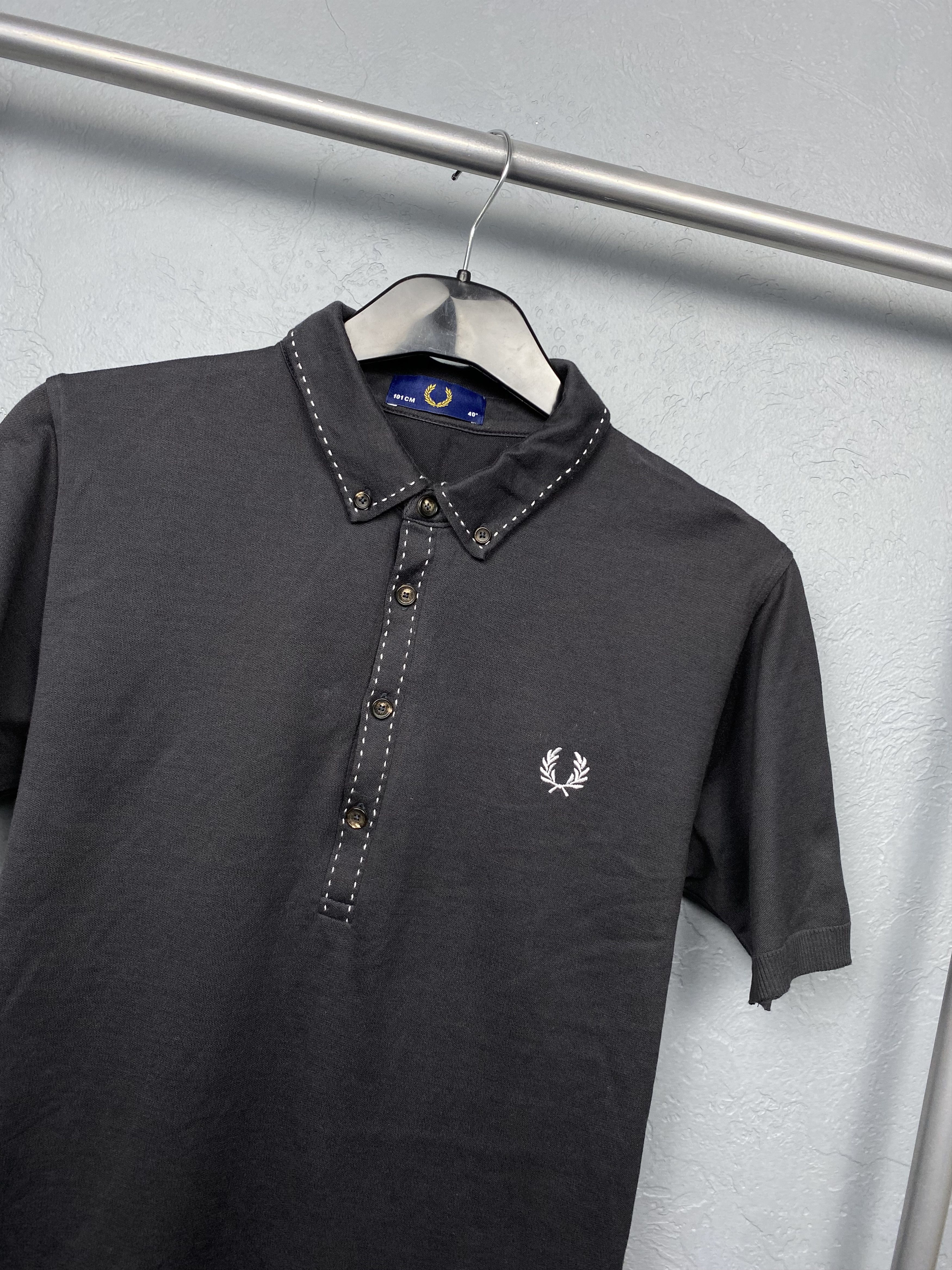 Fred Perry × Vintage Fred Perry 90s Vintage Mens Polo Shirt Size US S / EU 44-46 / 1 - 2 Thumbnail