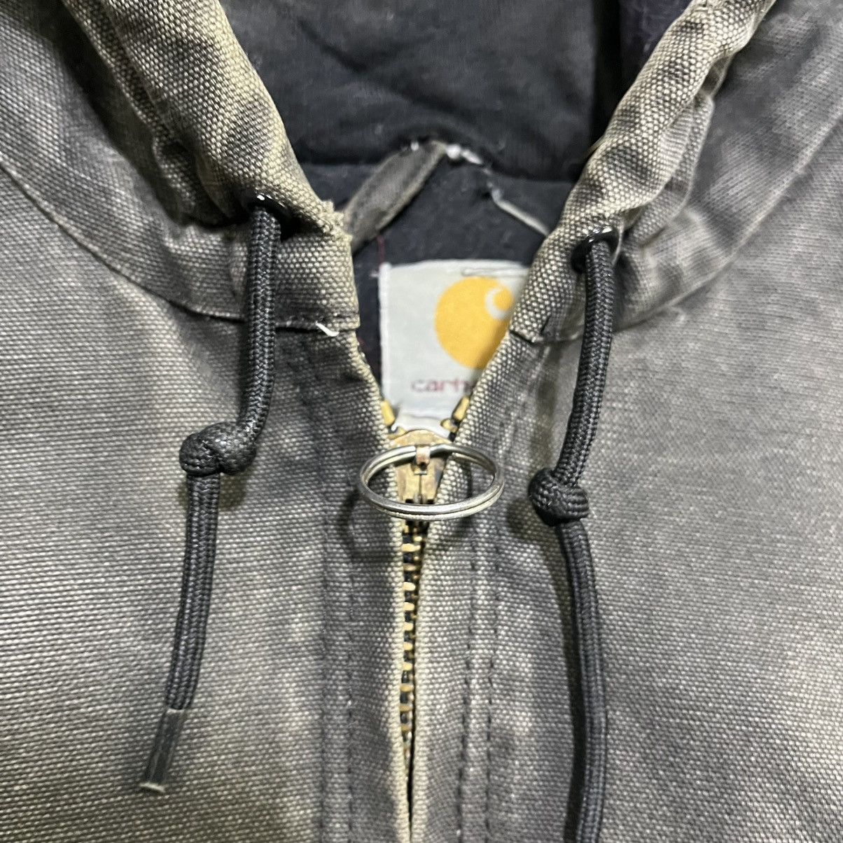 Carhartt VINTAGE DISTRESSED FADED CARHARTT ERD GRUNGE HOODED JACKET Size US L / EU 52-54 / 3 - 9 Thumbnail