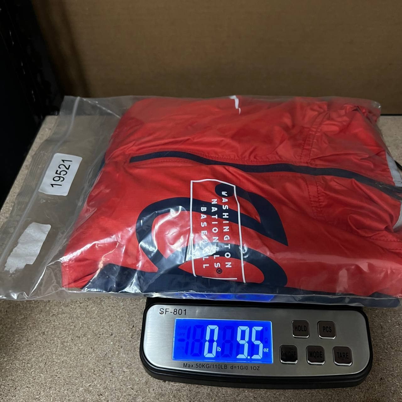 Nike Nike Windbreaker Jacket Men Washington Nationals MLB New L Size US L / EU 52-54 / 3 - 8 Thumbnail