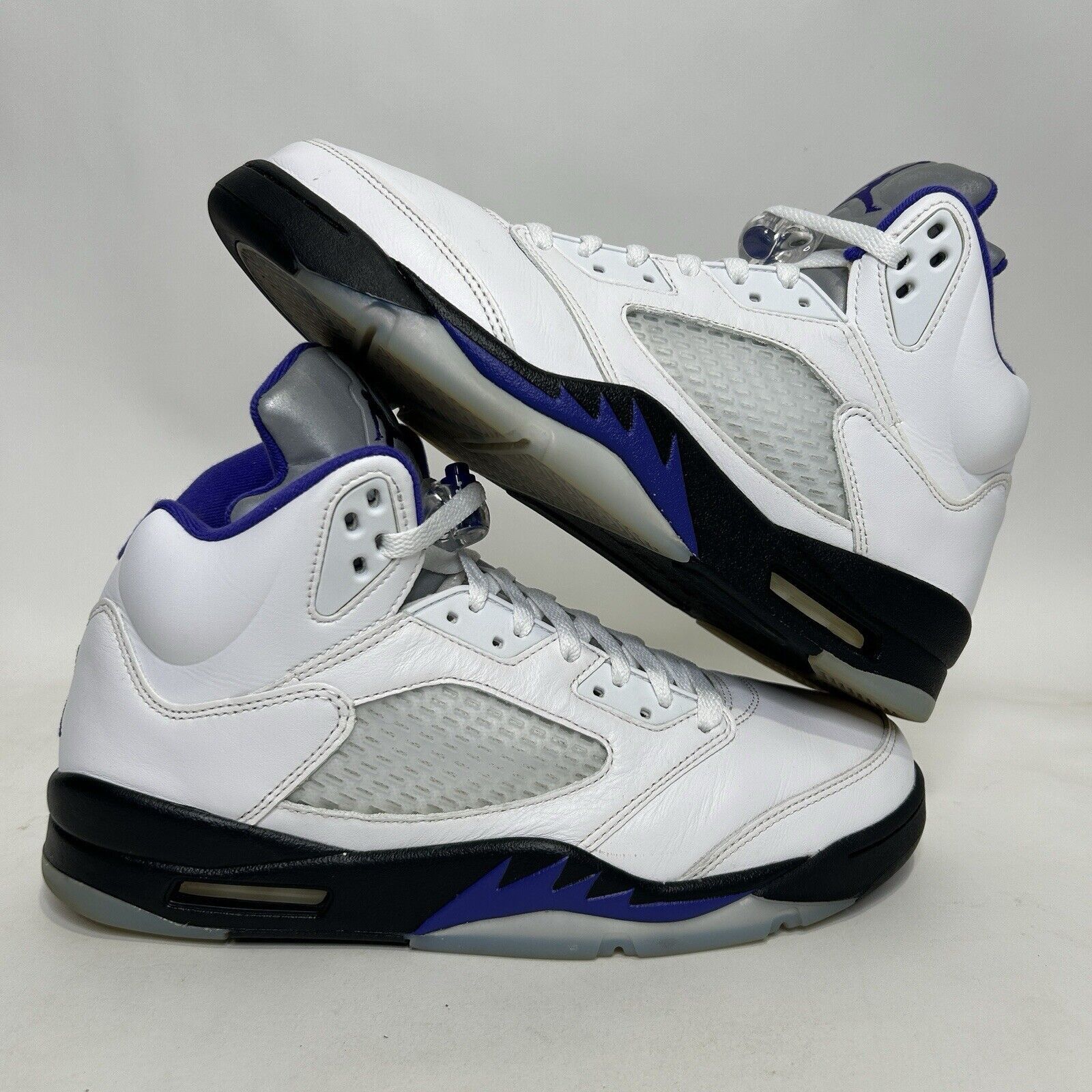 Nike Nike Air Jordan 5 Retro “Dark Concord” 2024 Size US 12 / EU 45 - 1 Thumbnail