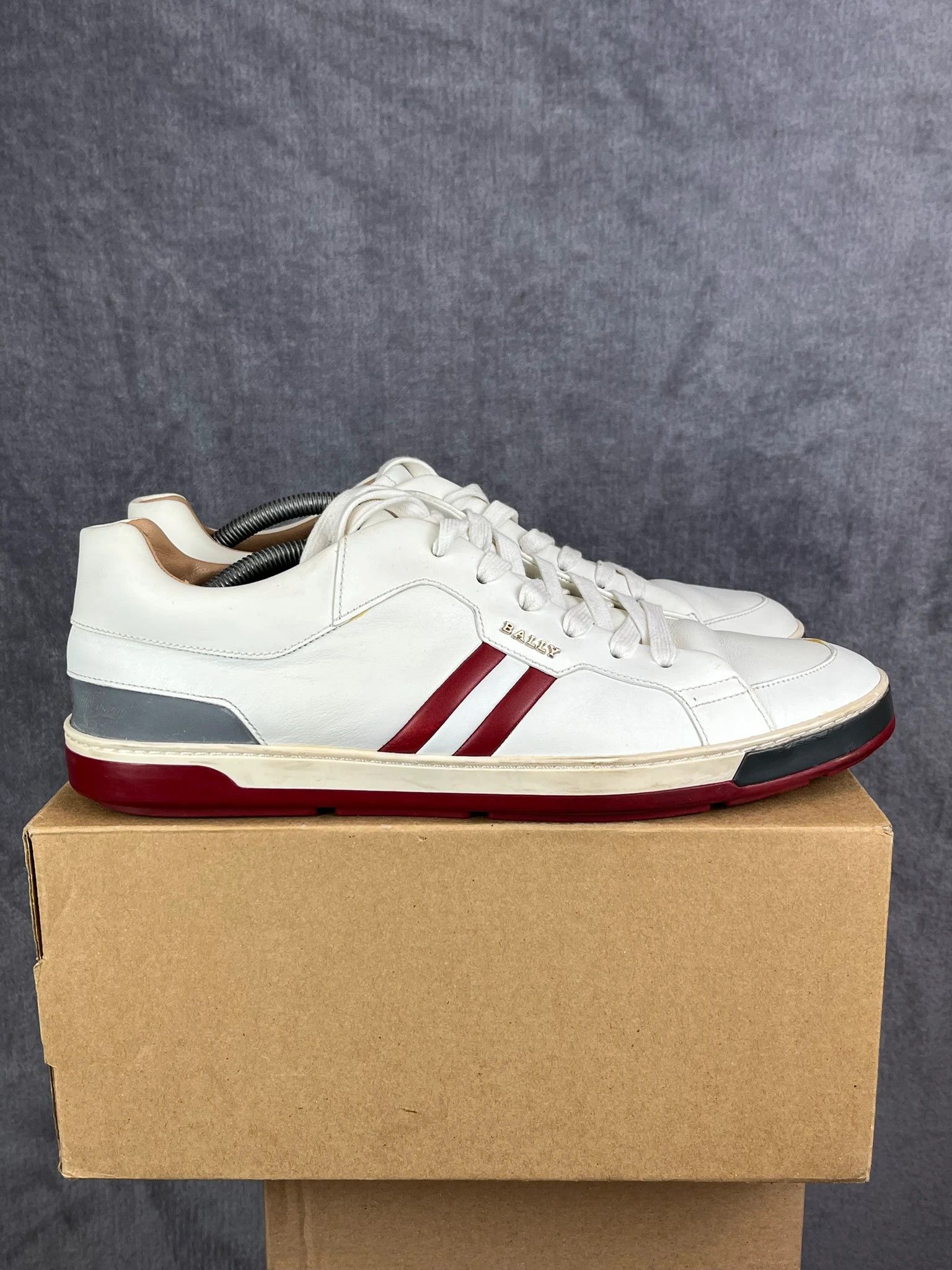 Bally Bally white leather sneakers Size US 9 / EU 42 - 5 Thumbnail