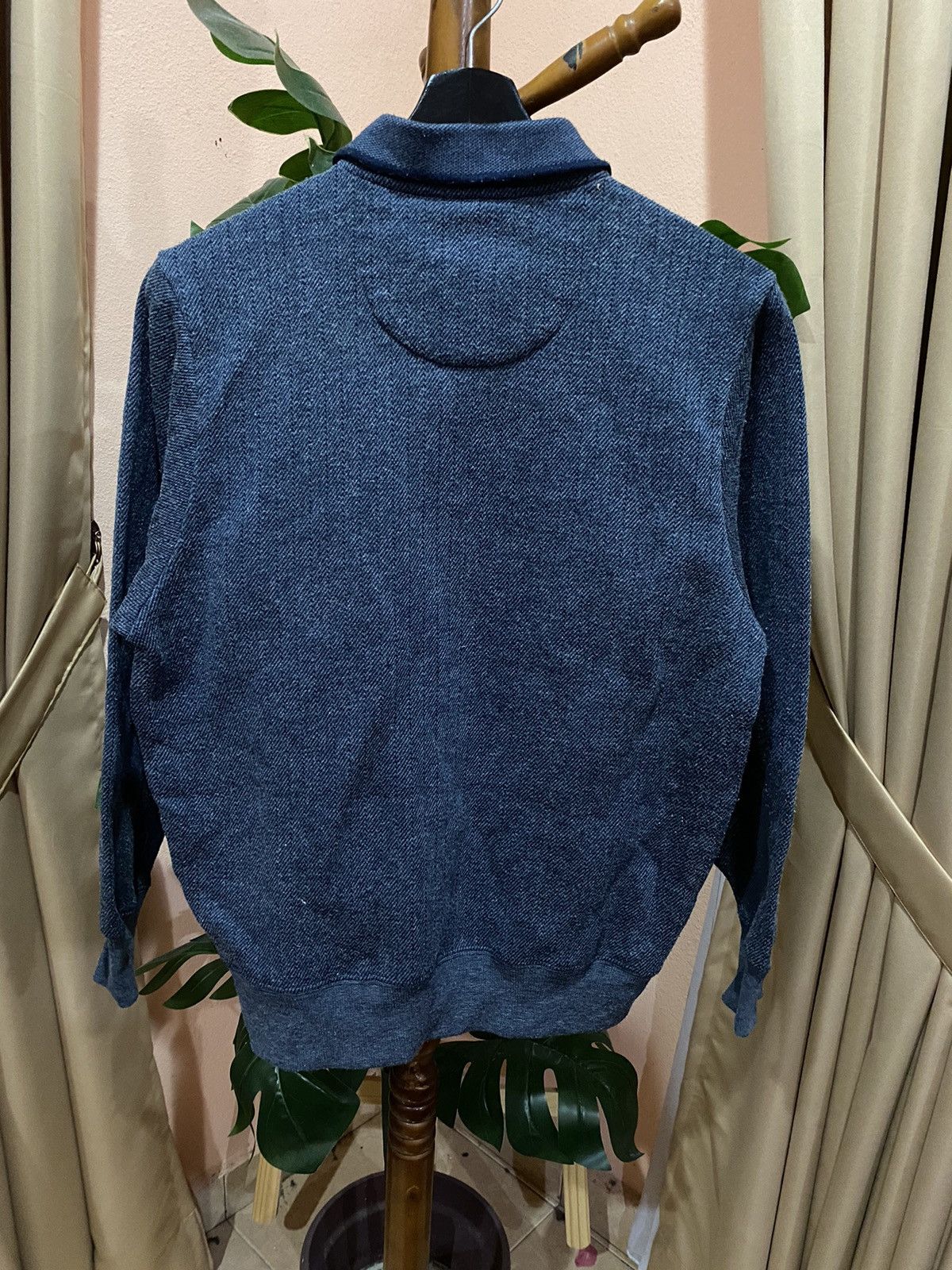 Vintage Claudio Valentino Paris Knit Collared Sweater Size US M / EU 48-50 / 2 - 6 Thumbnail