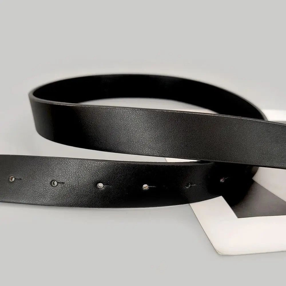 Designer Y2K 2000s studded goth emo black belt Size ONE SIZE - 4 Thumbnail