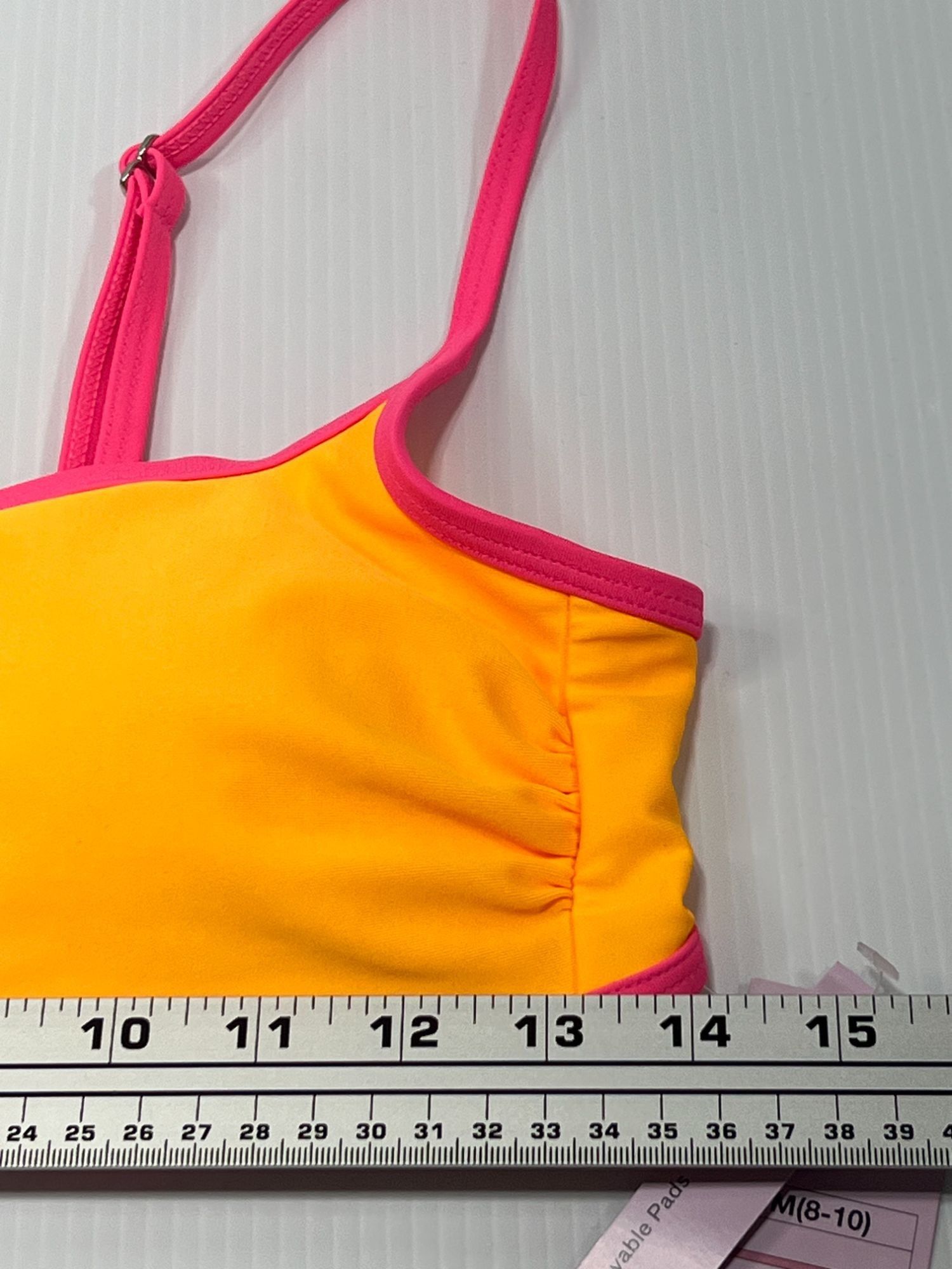Other Wild Fable Women's Color Block Square Neck Bikini Top- Orang Size ONE SIZE - 5 Thumbnail